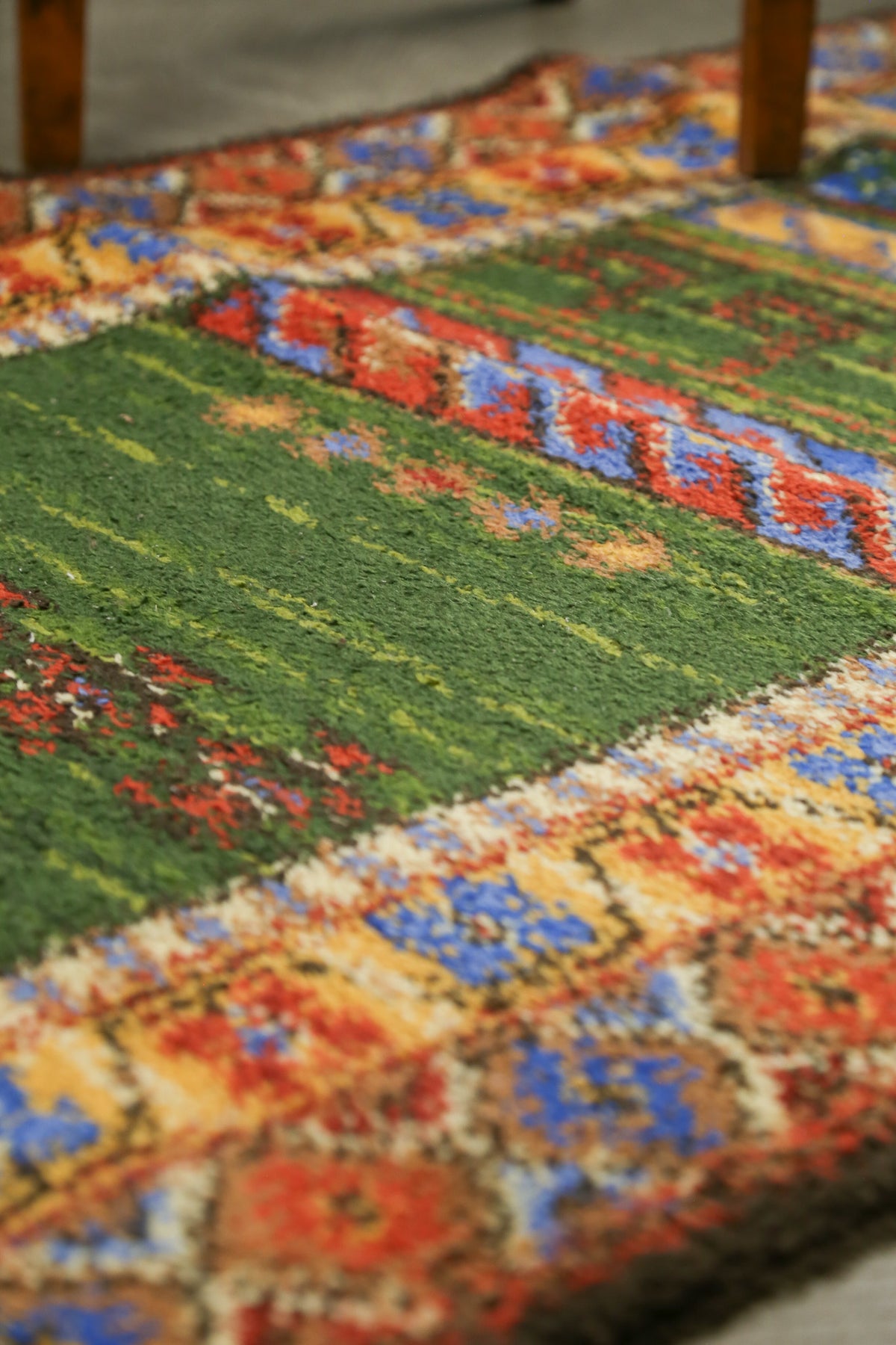 Vintage Patterned Area Rug / ヴィンテージ パターン エリアラグ