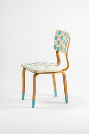 Vintage Geometric Pattern Bentwood Chair / ヴィンテージ 幾何学模様 ベントウッドチェア