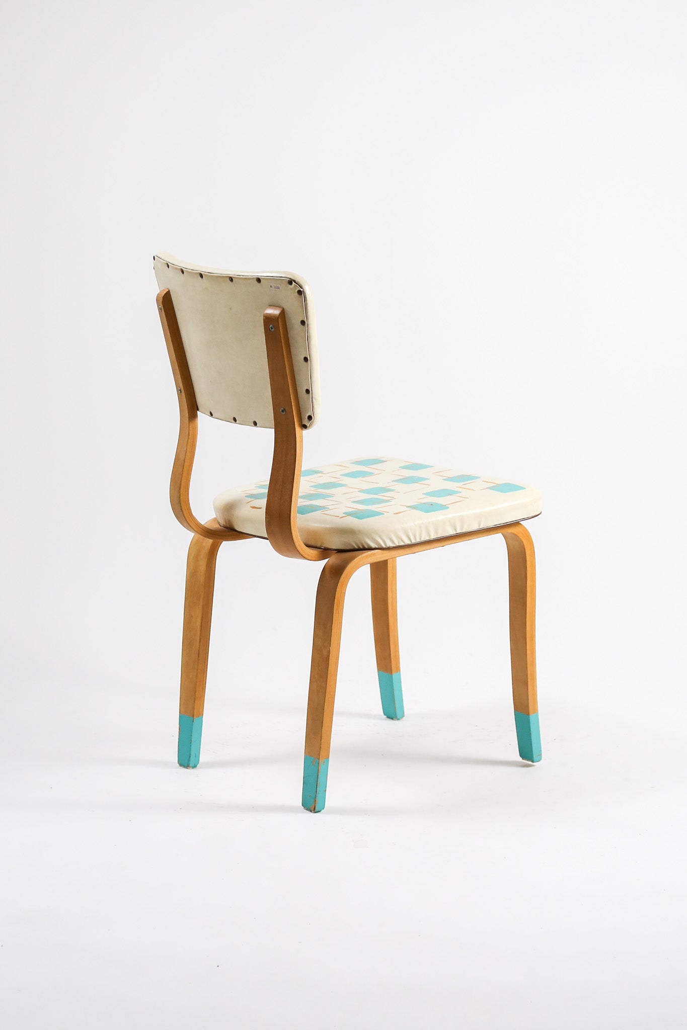 Vintage Geometric Pattern Bentwood Chair / ヴィンテージ 幾何学模様 ベントウッドチェア