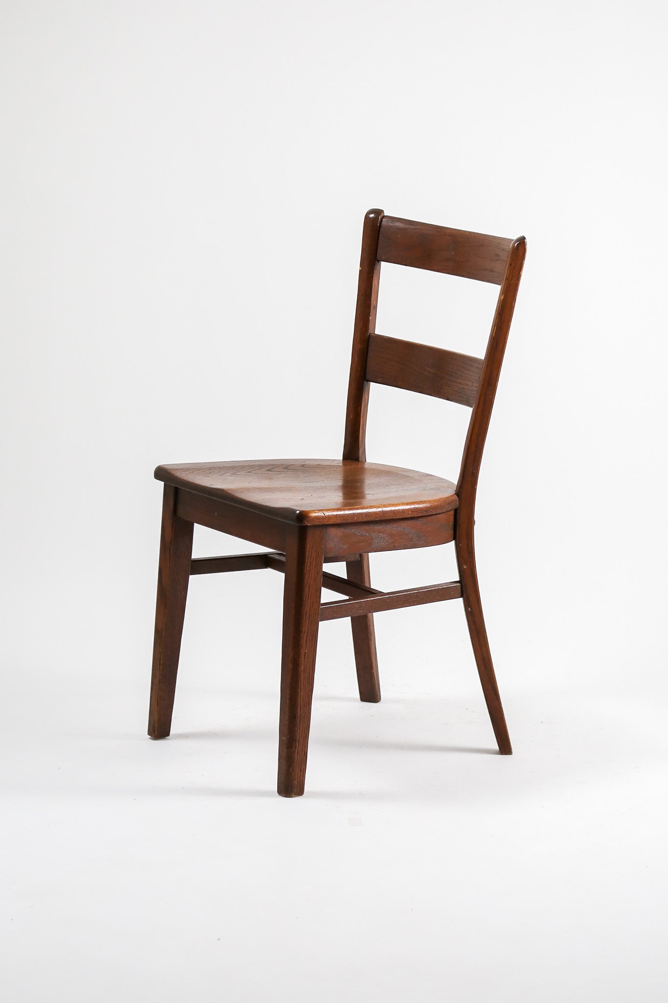 Wooden Ladder-back Side Chair / 木製ラダーバックサイドチェア