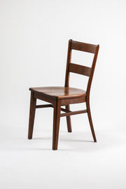 Wooden Ladder-back Side Chair / 木製ラダーバックサイドチェア