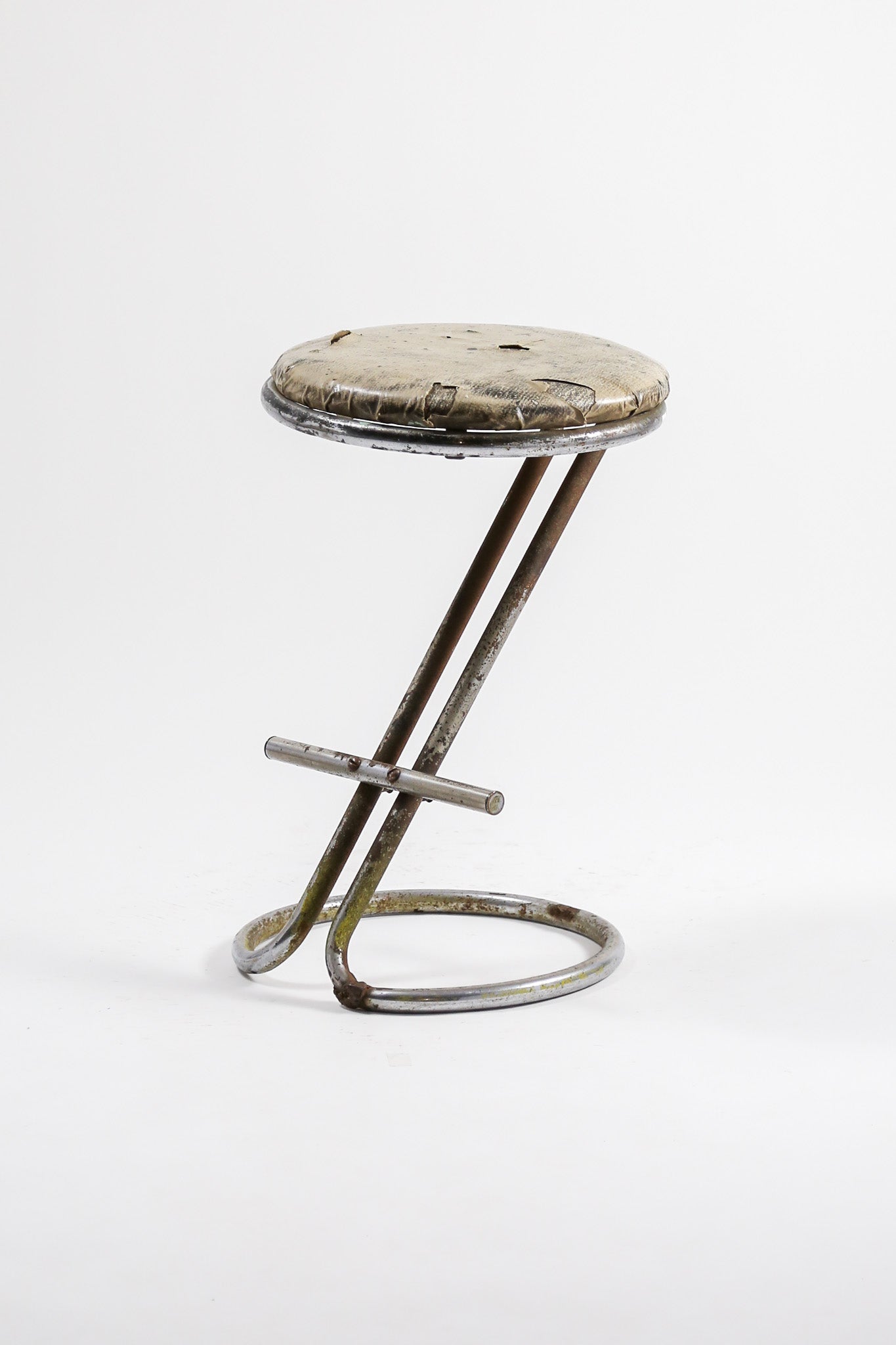 Vintage Z-shaped Bar Stool / ヴィンテージ Z型 バースツール
