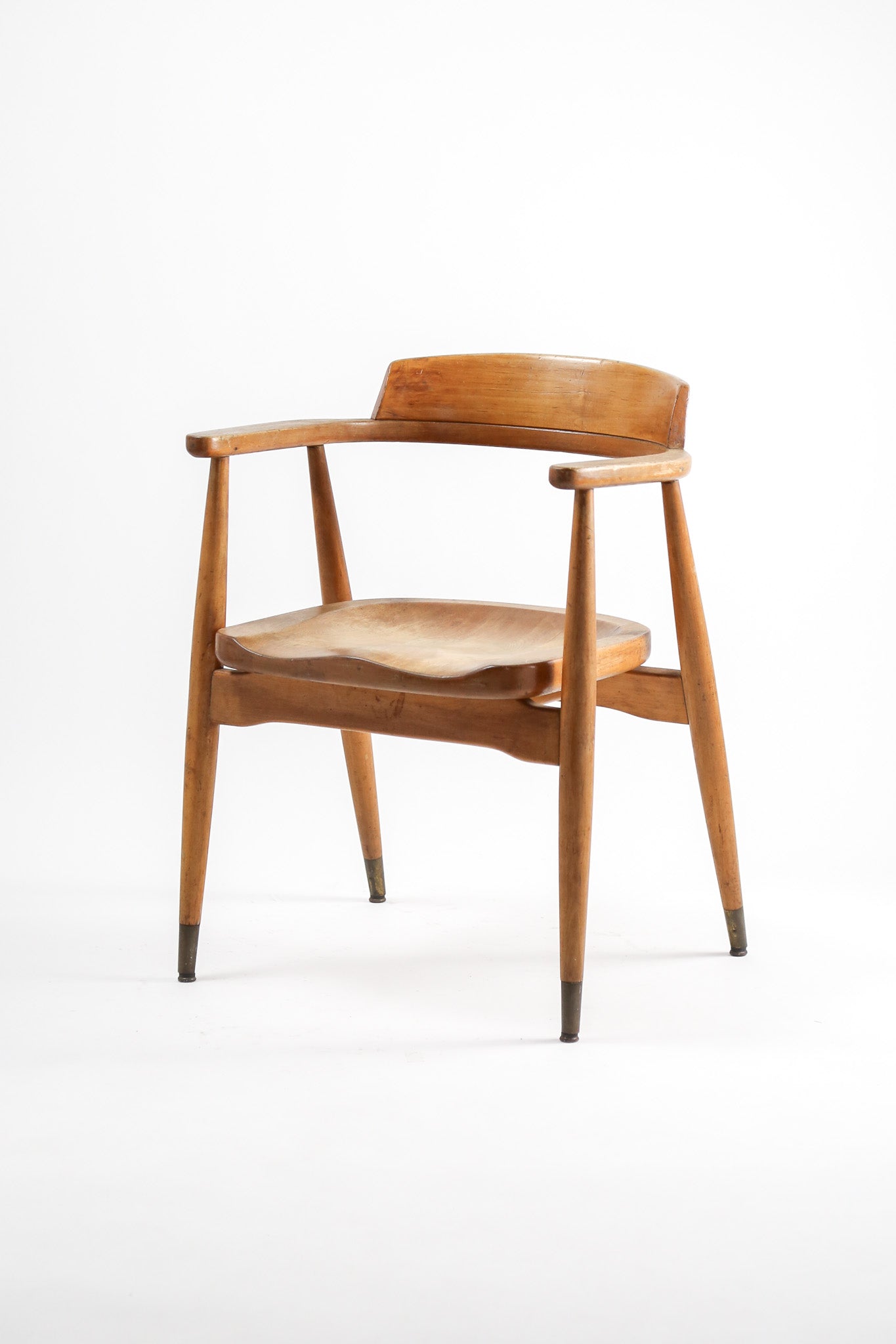 Vintage Wooden Armchair / ヴィンテージ ウッド アームチェア