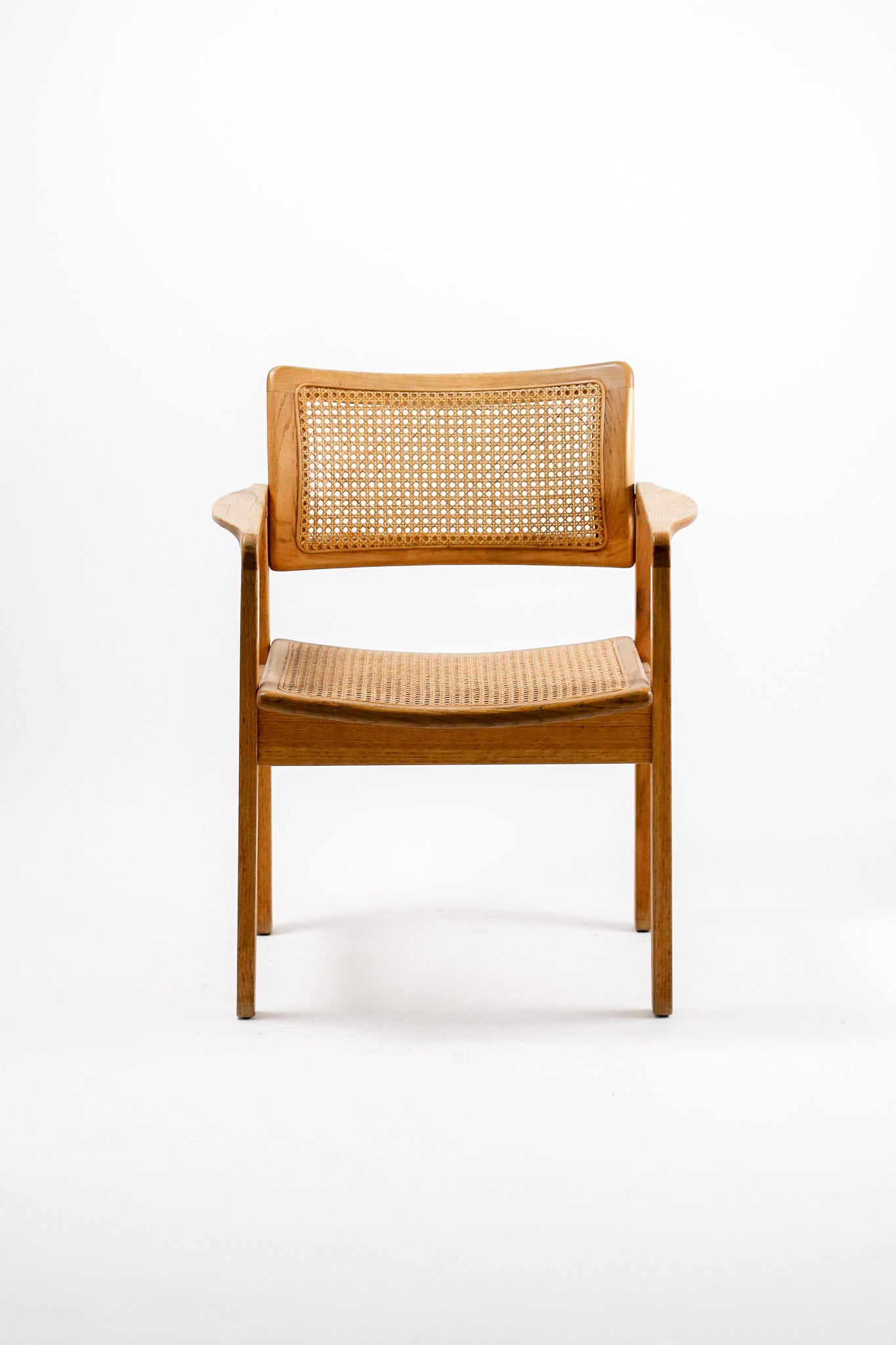 Cane Back Armchair / ラタンバック アームチェア