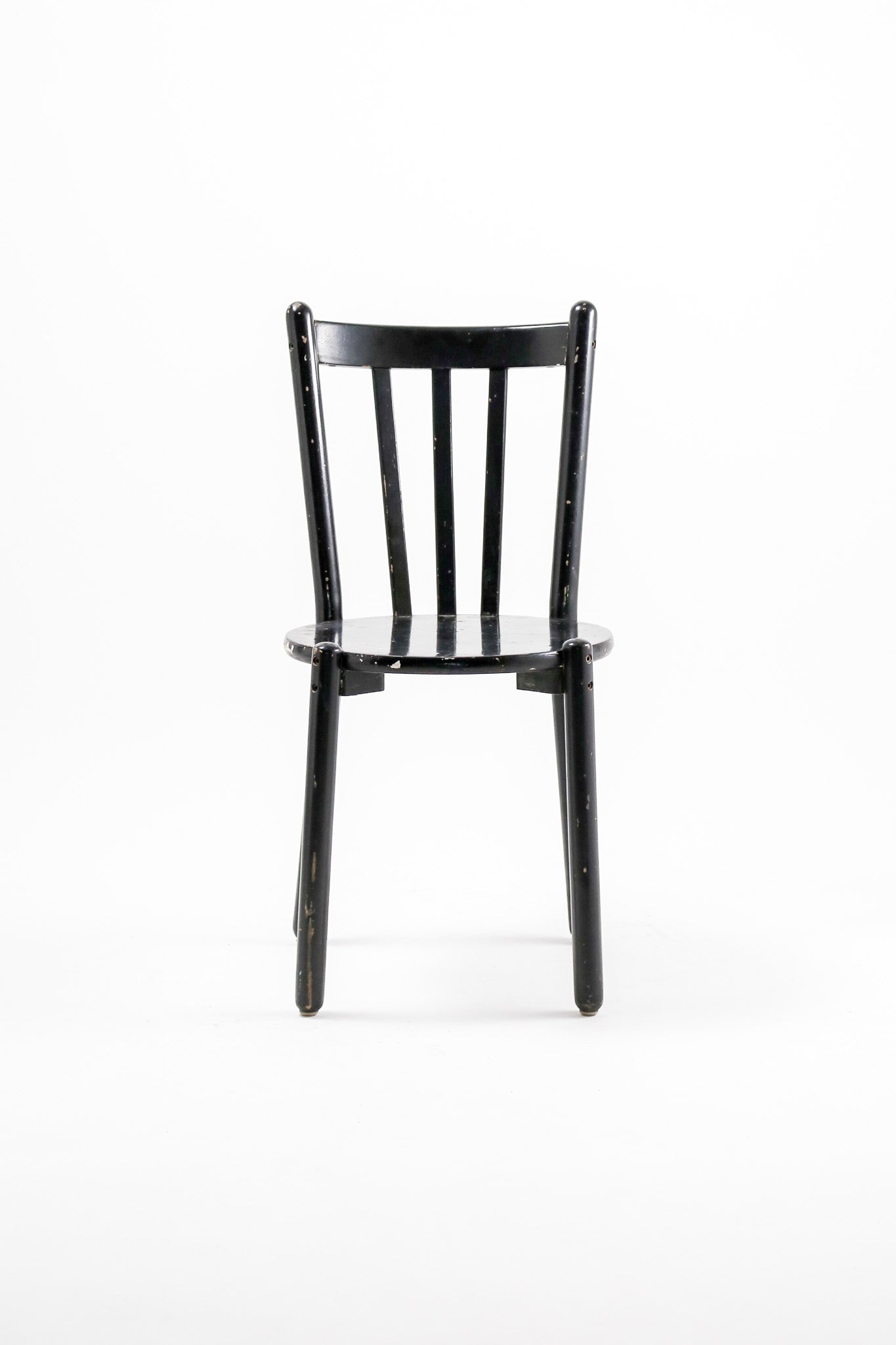 Vintage Black Spindle Chair / ヴィンテージ ブラック スピンドルチェア