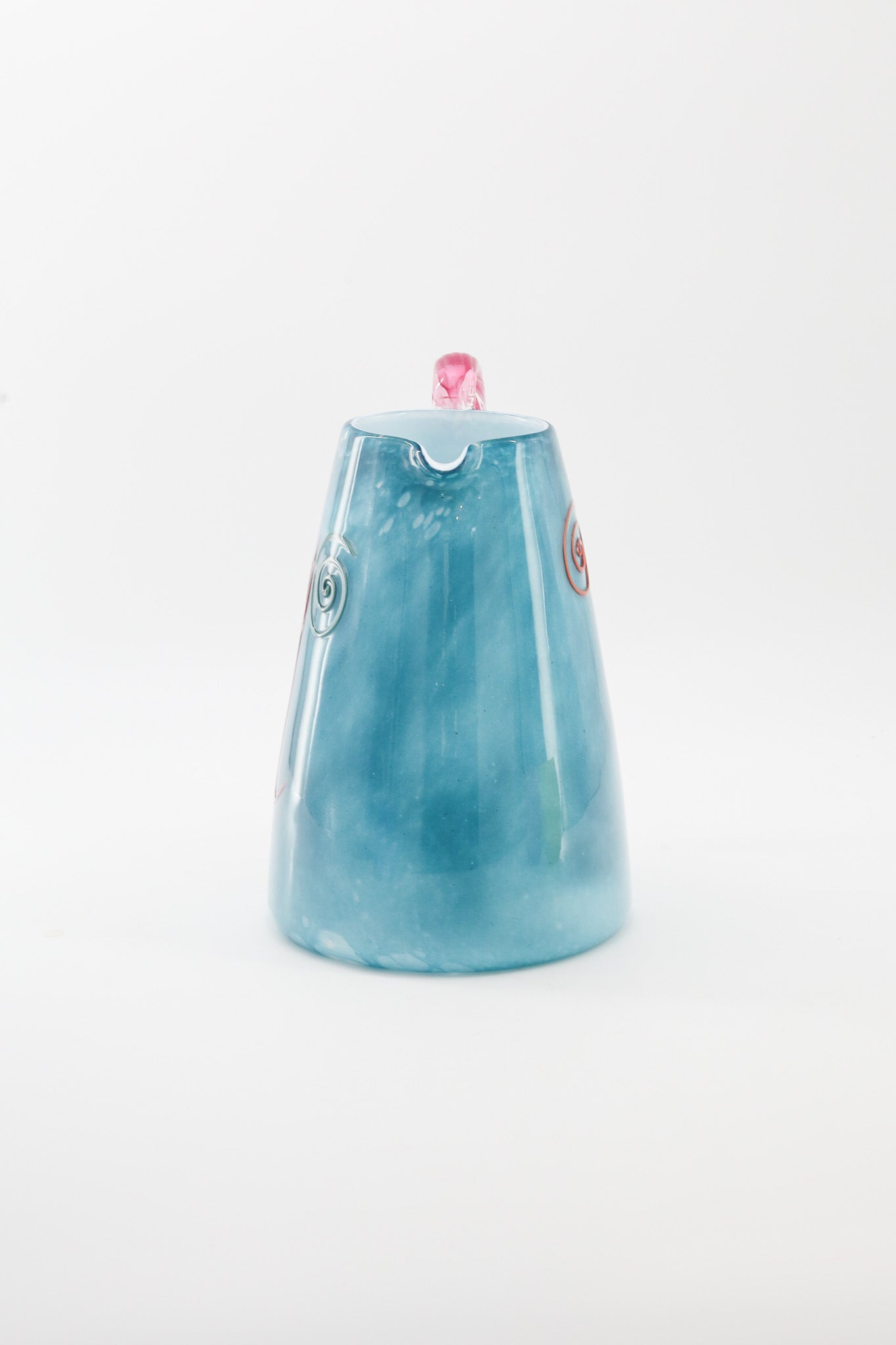 Art Glass Face Motif Object 3pc Set (Signed, 1992) / アートガラス フェイスモチーフ オブジェ 3点セット（サイン入り）