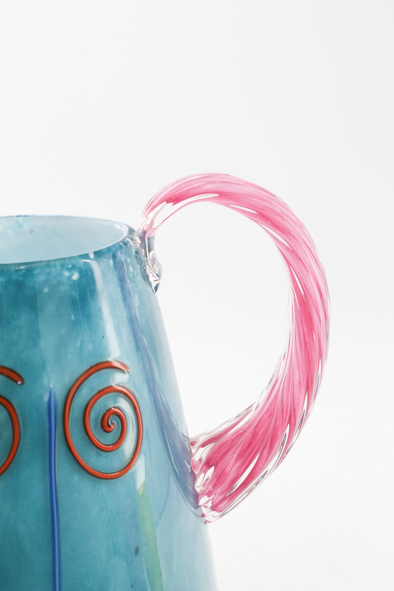 Art Glass Face Motif Object 3pc Set (Signed, 1992) / アートガラス フェイスモチーフ オブジェ 3点セット（サイン入り）