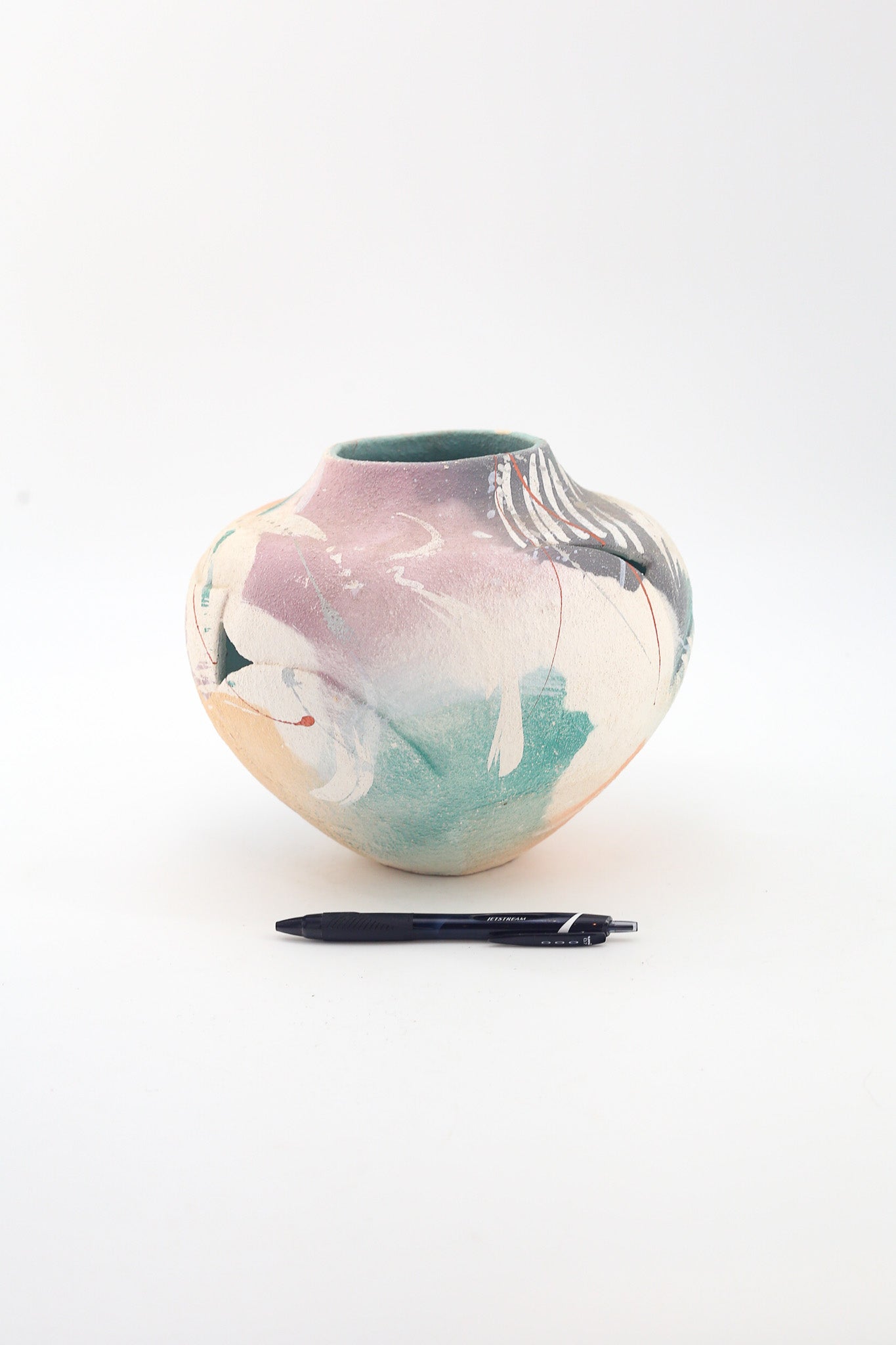 Abstract Painted Ceramic Vessel / アブストラクト・ペインテッド・セラミック・ヴェセル