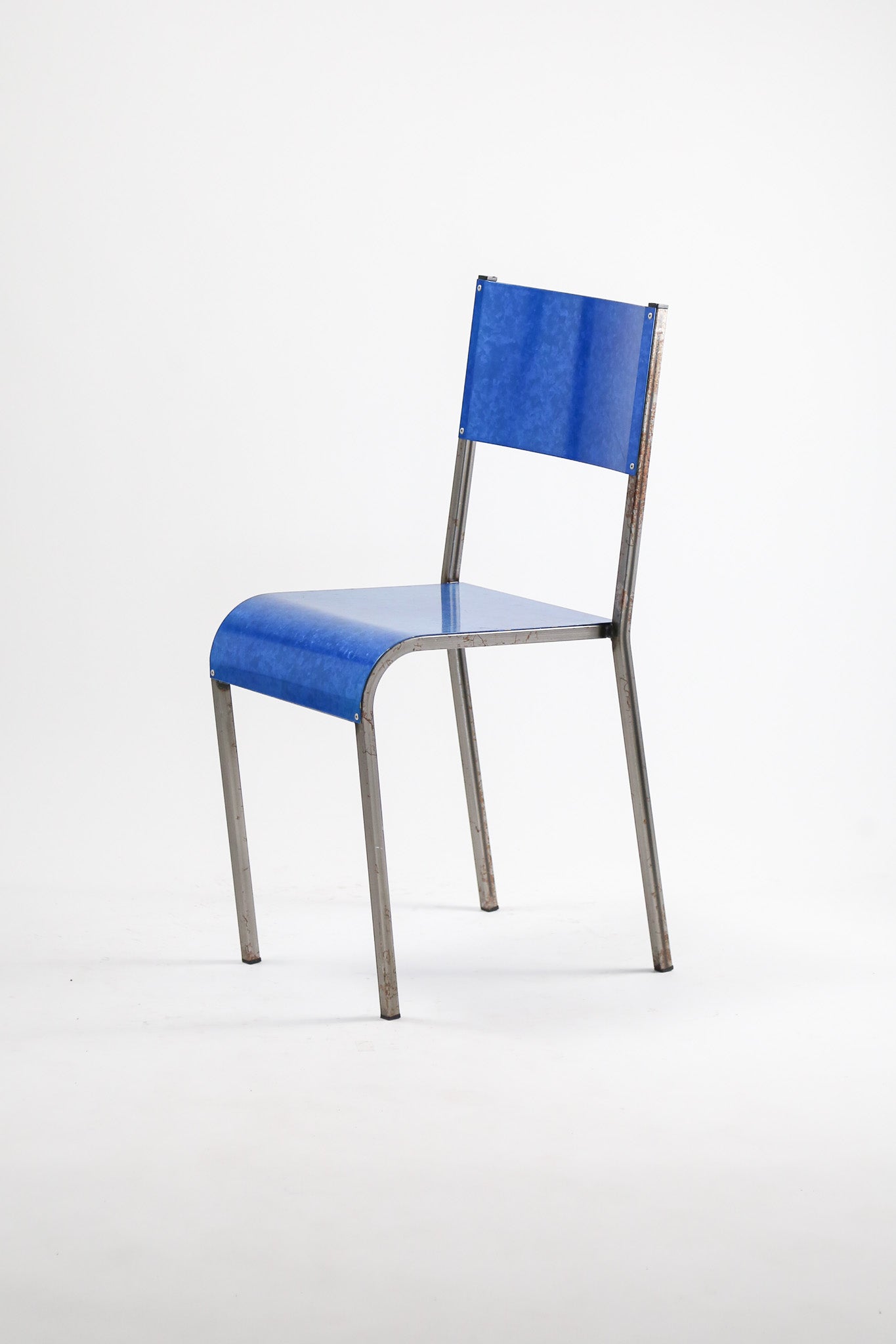 Blue Metal Chair by Parisotto / ブルーメタルチェア