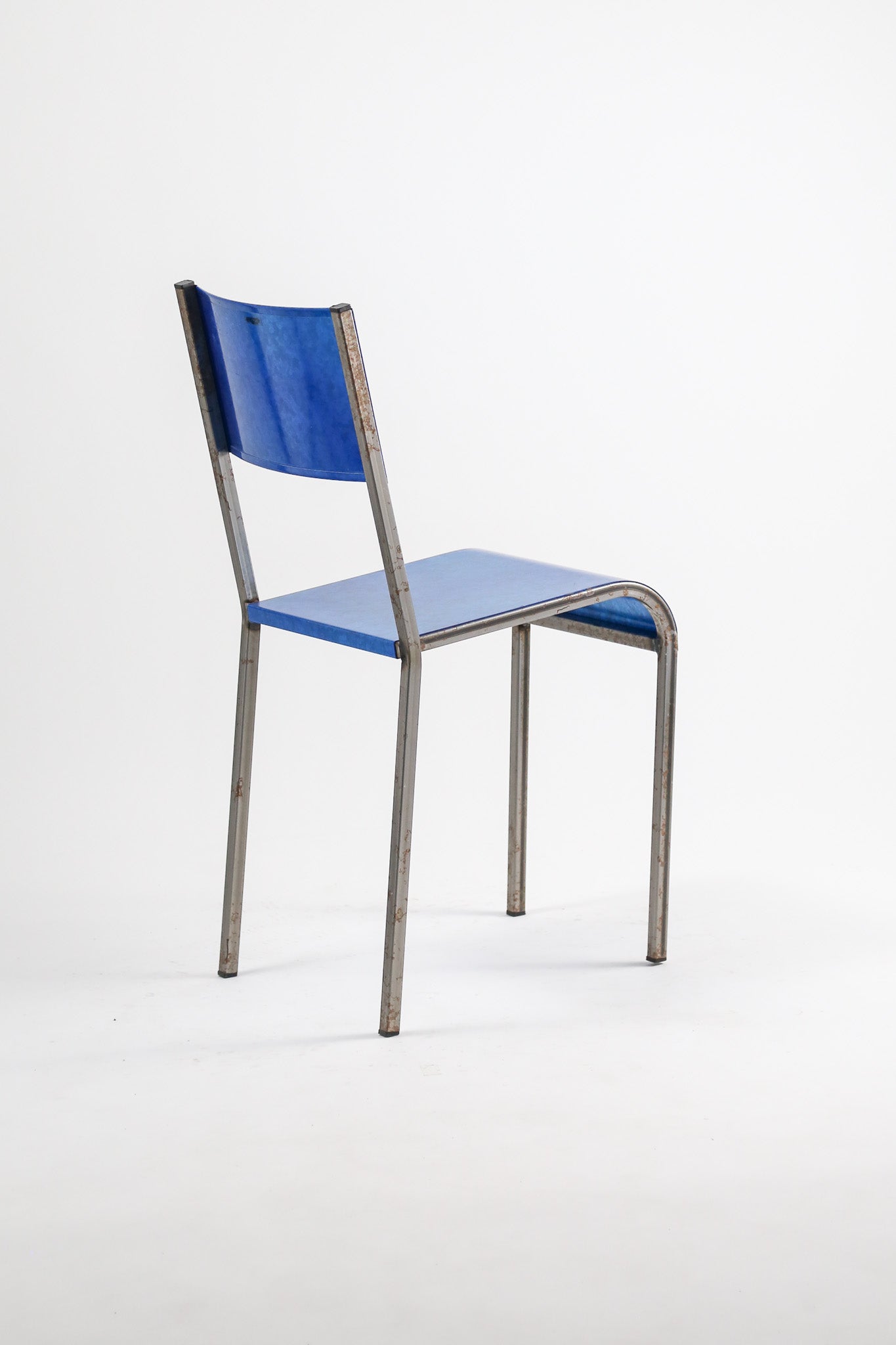 Blue Metal Chair by Parisotto / ブルーメタルチェア