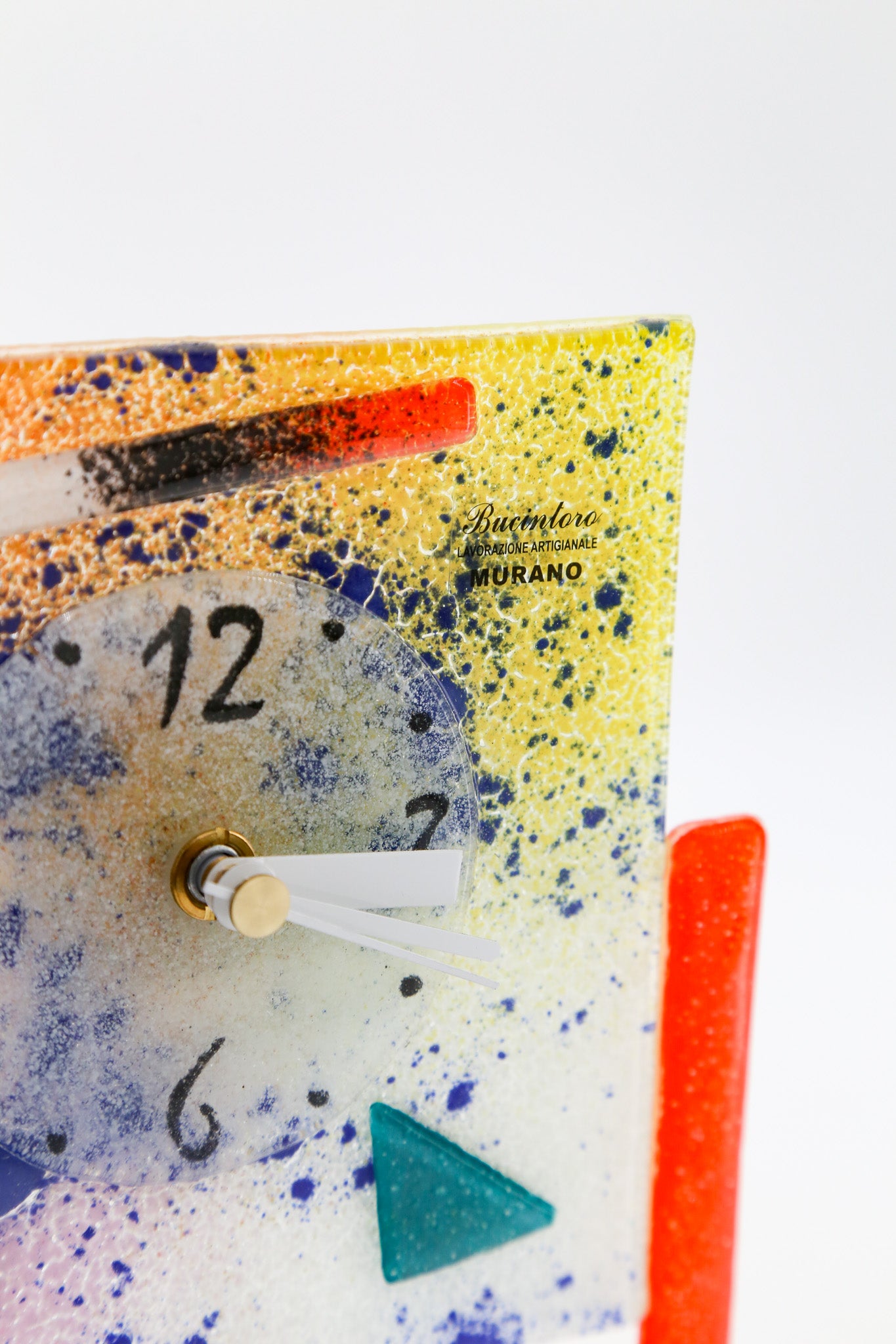 Murano Glass Table Clock / ムラノグラス テーブルクロック
