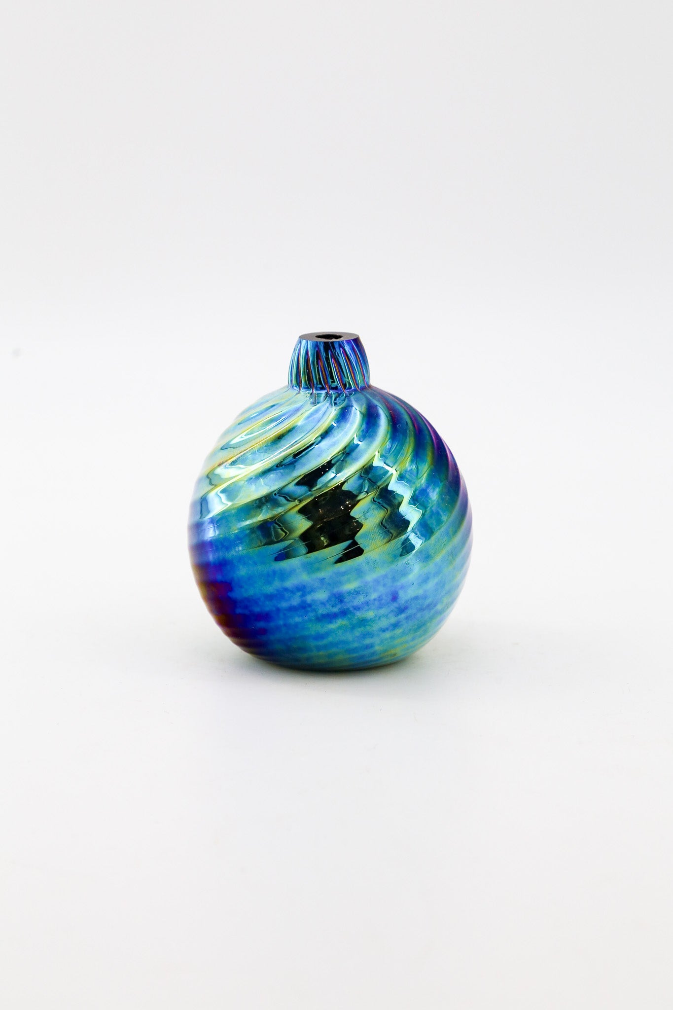 Iridescent Glass Bud Vase / イリデセント ガラス フラワーベース