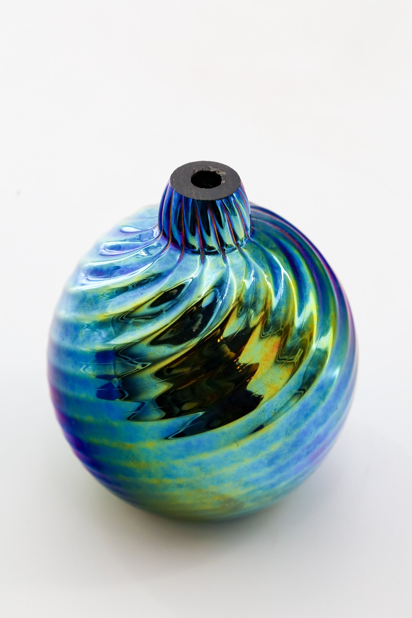 Iridescent Glass Bud Vase / イリデセント ガラス フラワーベース