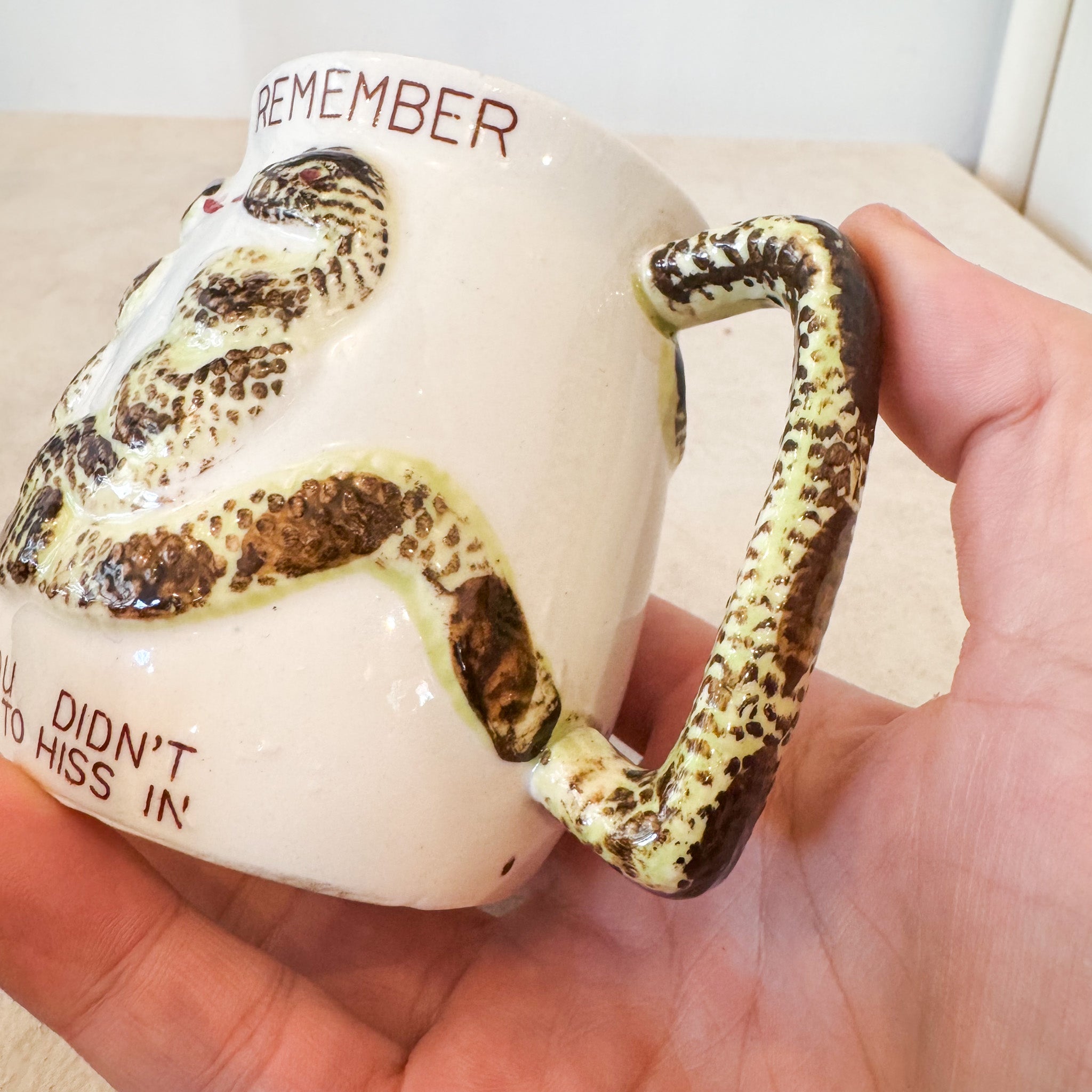 Snake Mug / スネイクマグ