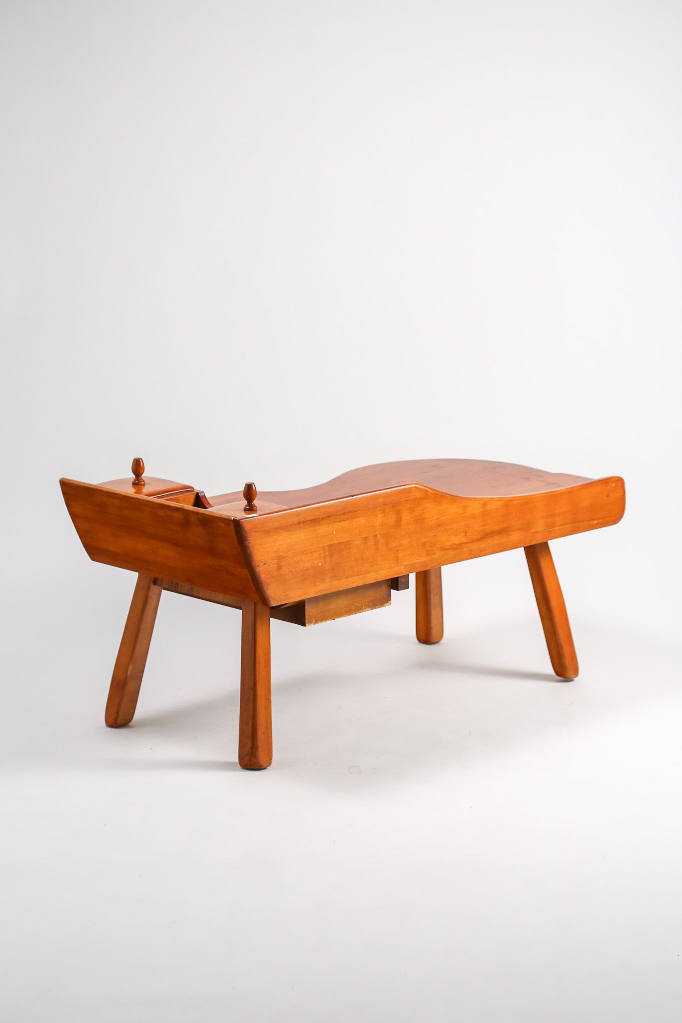 Coffee Table with Storage Drawer / 引き出し小物入れ付ローテーブル