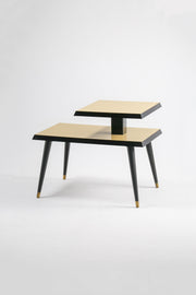 Atomic Step Table Yellow & Black / アトミック ステップ テーブル 黄色 & 黒色