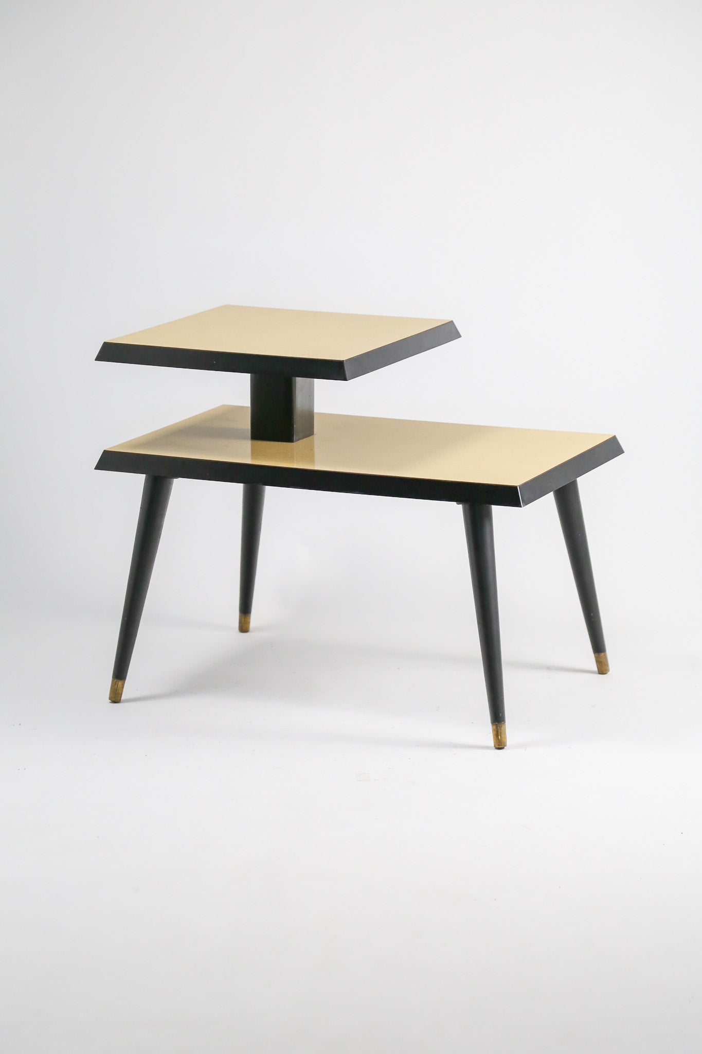 Atomic Step Table Yellow & Black / アトミック ステップ テーブル 黄色 & 黒色