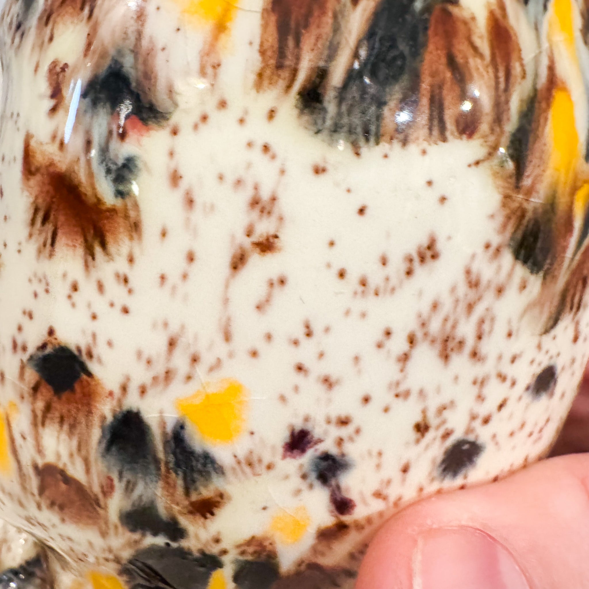 Ceramic Owl  Figurine / セラミックのフクロウ