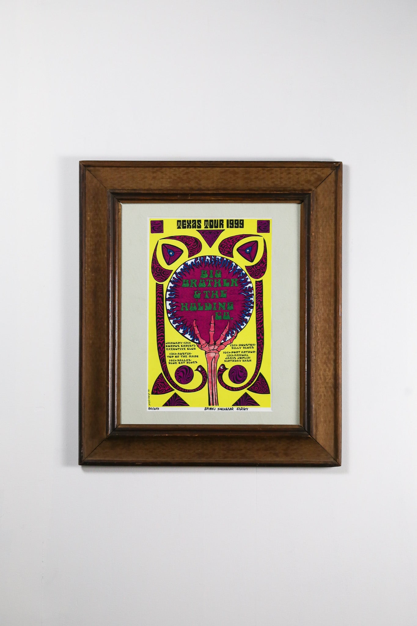 Texas Tour 1999 Wall Art / テキサスツアー 1999 ウォールアート