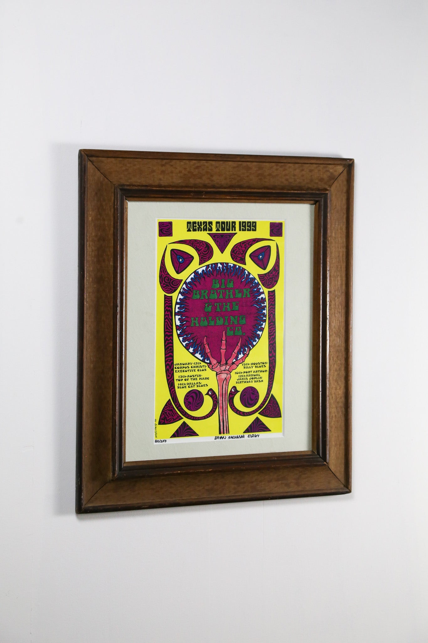 Texas Tour 1999 Wall Art / テキサスツアー 1999 ウォールアート