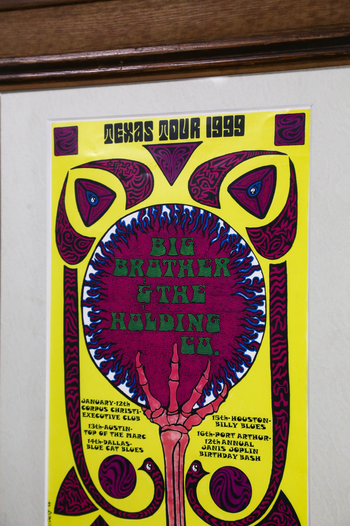Texas Tour 1999 Wall Art / テキサスツアー 1999 ウォールアート