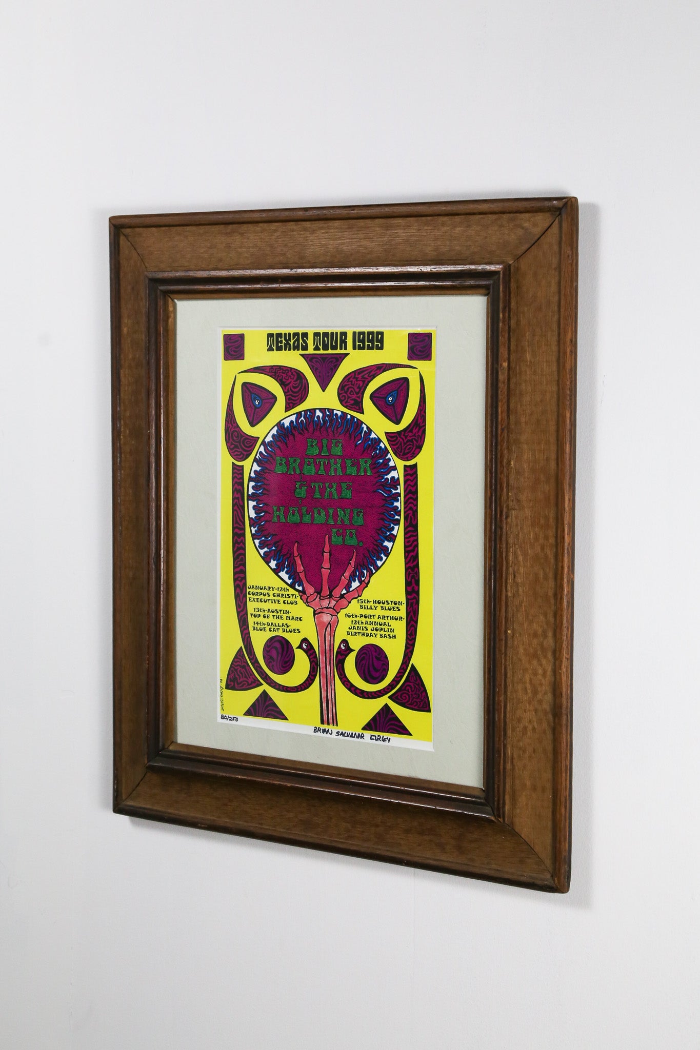 Texas Tour 1999 Wall Art / テキサスツアー 1999 ウォールアート