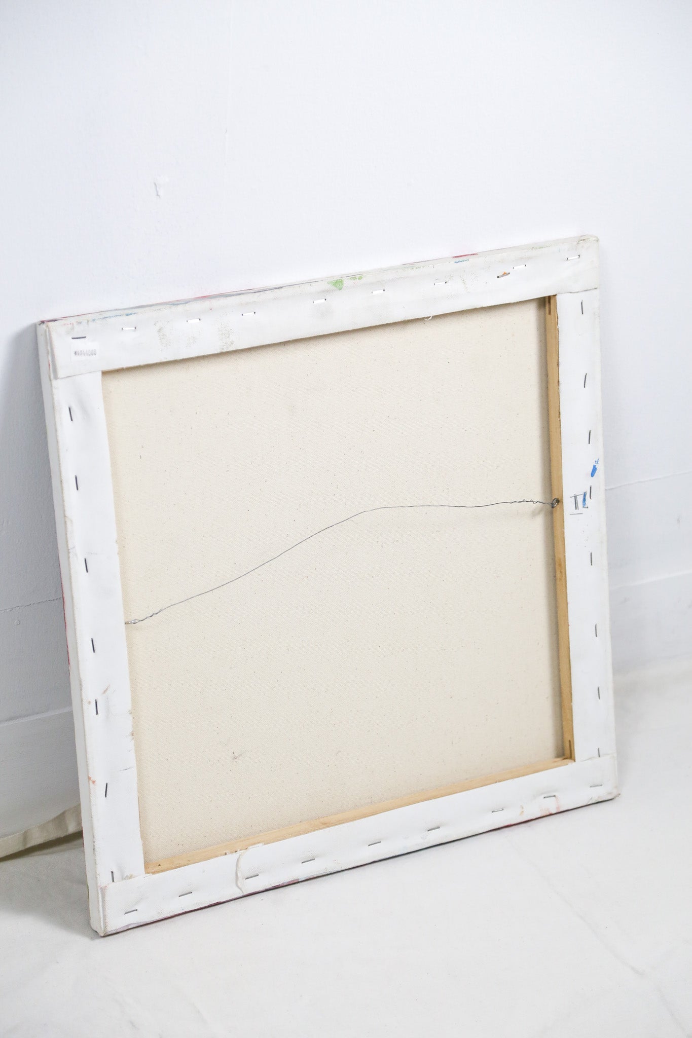 White Monster Canvas Wall Art / 白モンスター　キャンバス　ウォールアート