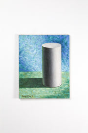 Cylinder Motif Canvas Wall Art / 円筒モチーフ キャンバス ウォールアート