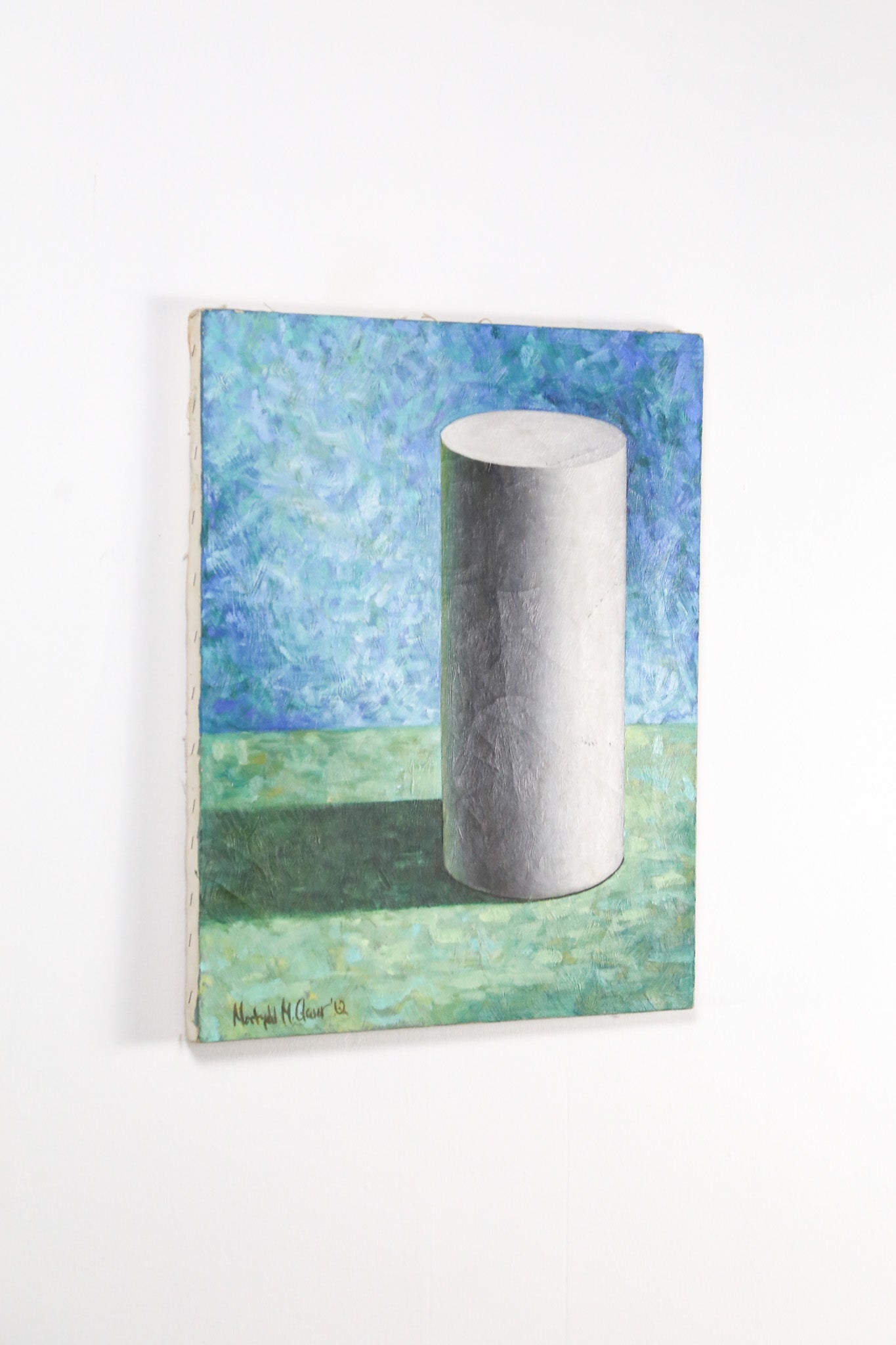 Cylinder Motif Canvas Wall Art / 円筒モチーフ キャンバス ウォールアート