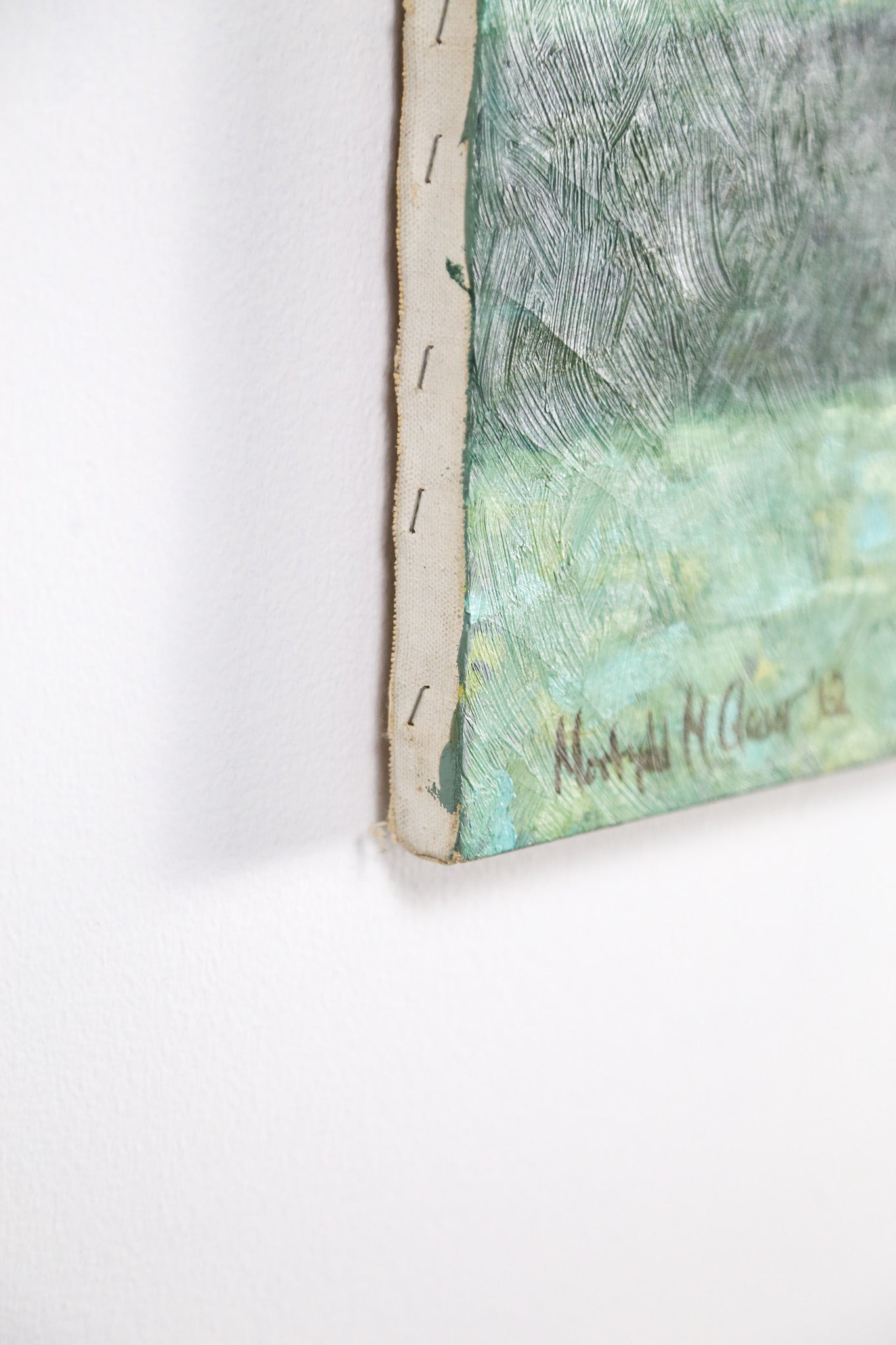 Cylinder Motif Canvas Wall Art / 円筒モチーフ キャンバス ウォールアート