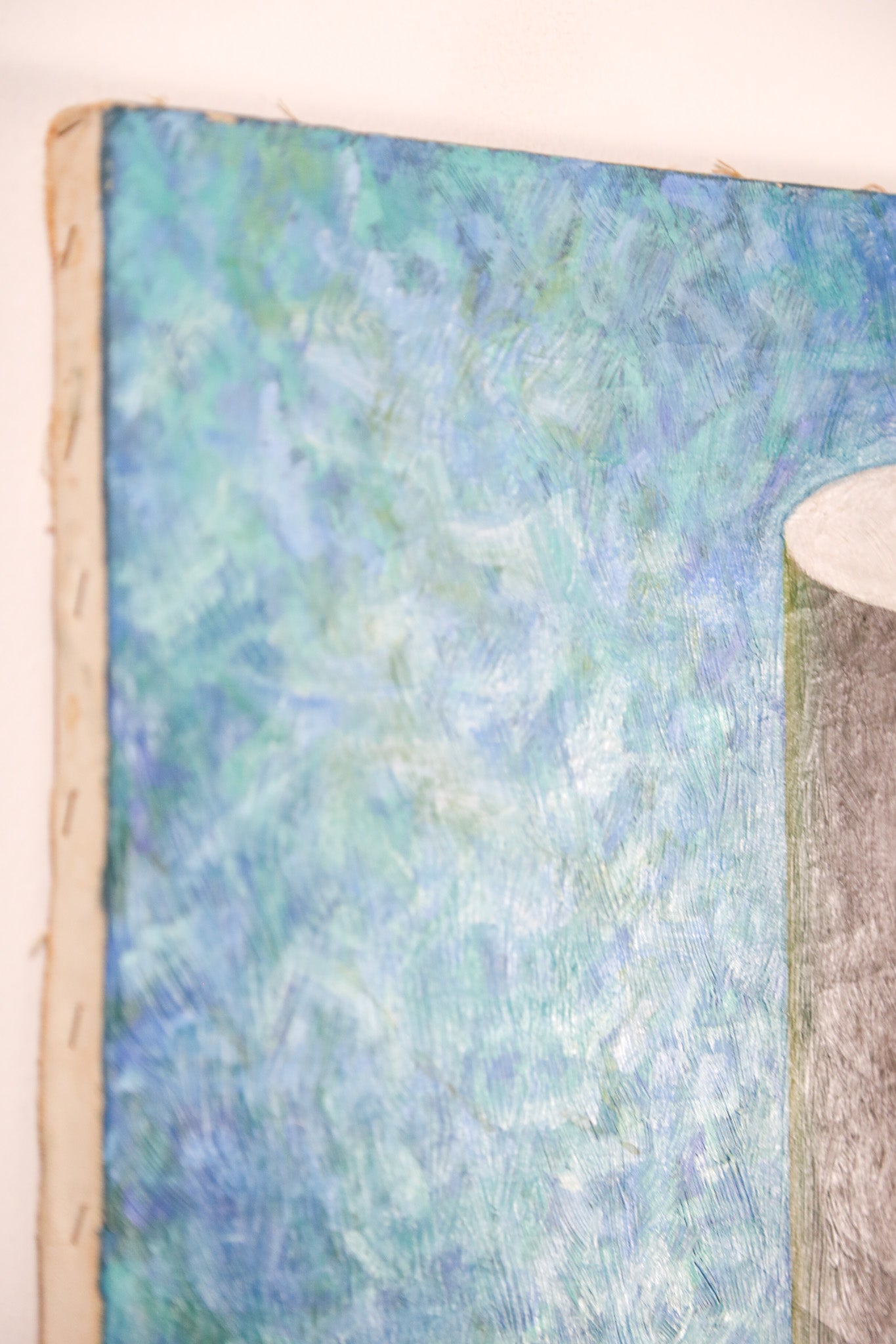 Cylinder Motif Canvas Wall Art / 円筒モチーフ キャンバス ウォールアート