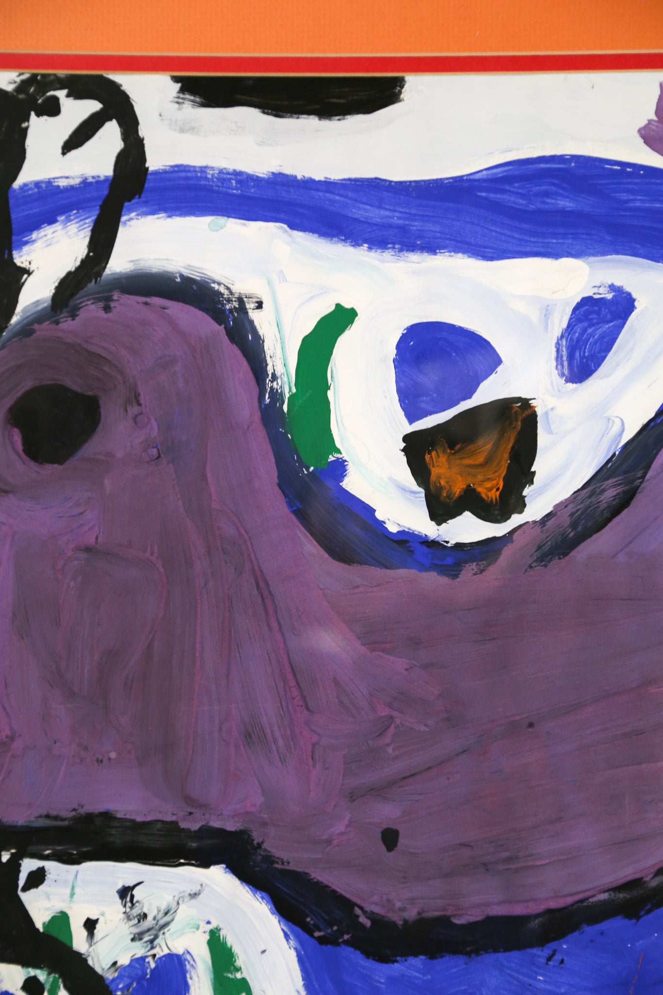 Purple Bird Wall Art / ムラサキのトリ ウォールアート