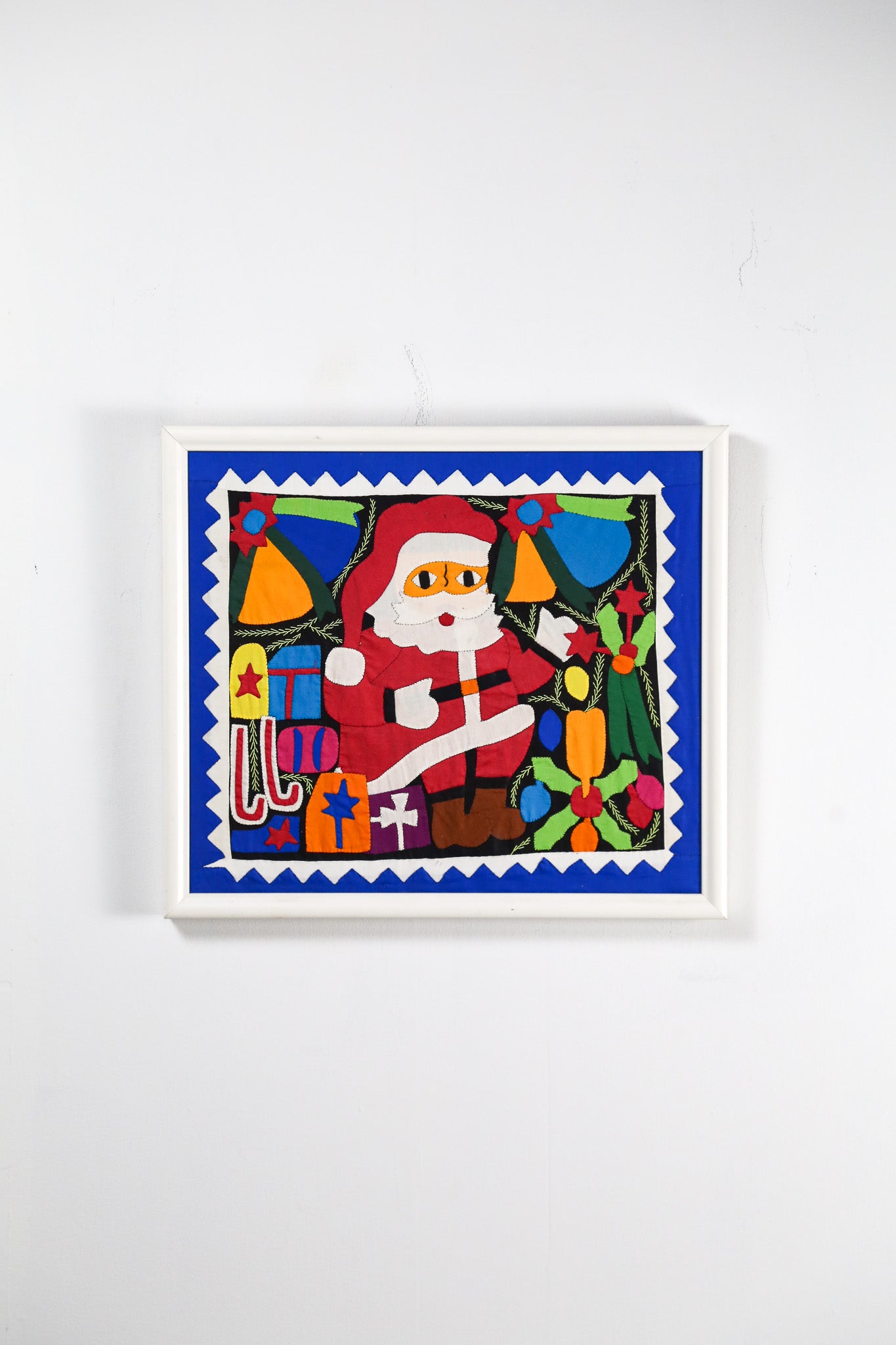 Santa Claus Vintage Quilt / サンタのキルト