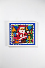 Santa Claus Vintage Quilt / サンタのキルト