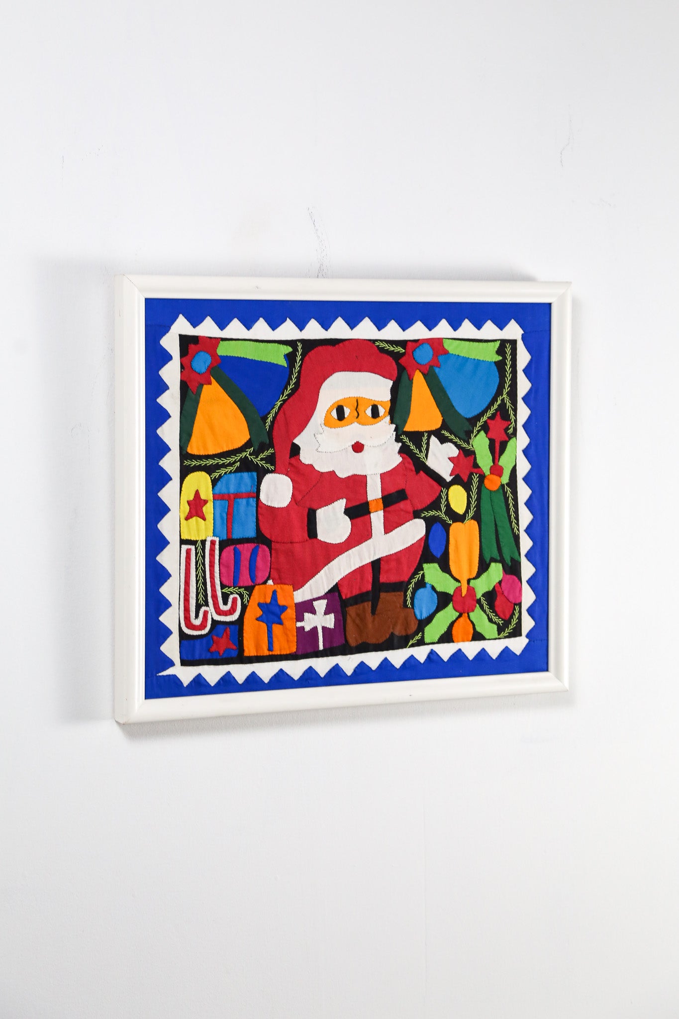 Santa Claus Vintage Quilt / サンタのキルト