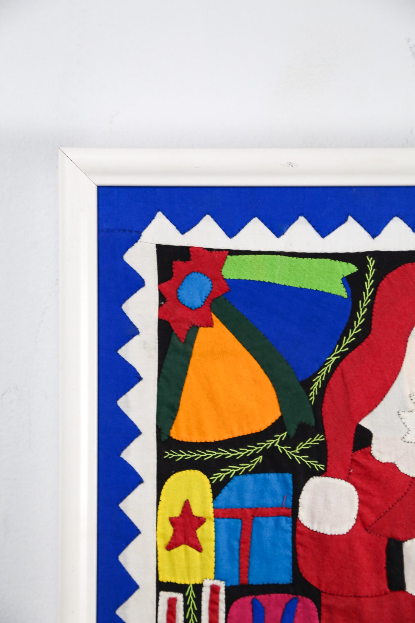 Santa Claus Vintage Quilt / サンタのキルト