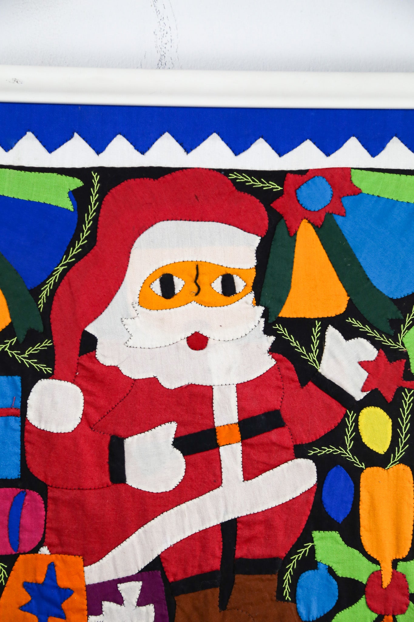 Santa Claus Vintage Quilt / サンタのキルト