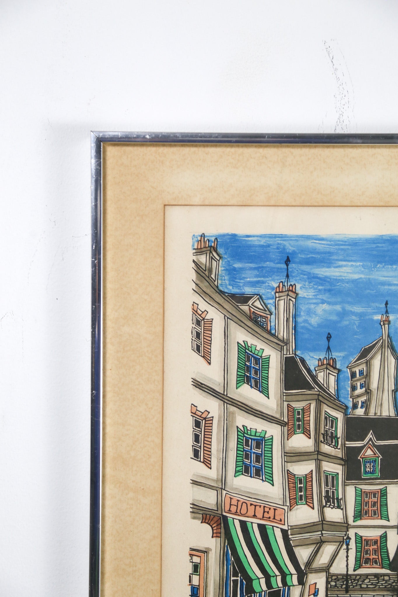 Townscape Painting / 町の絵画