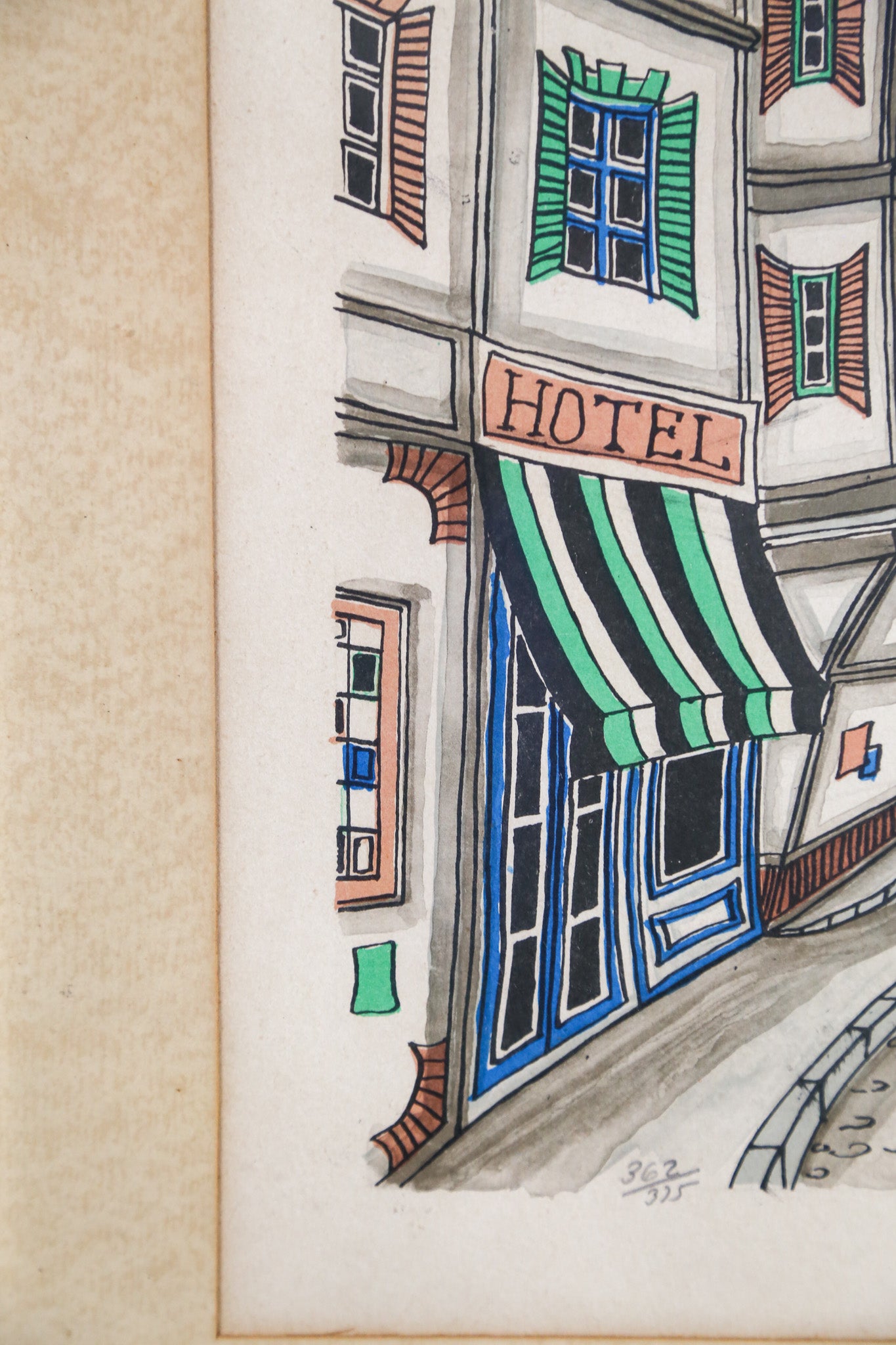 Townscape Painting / 町の絵画