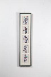 Kachina 5-Piece Wall Art / カチーナ 5連 ウォールアート