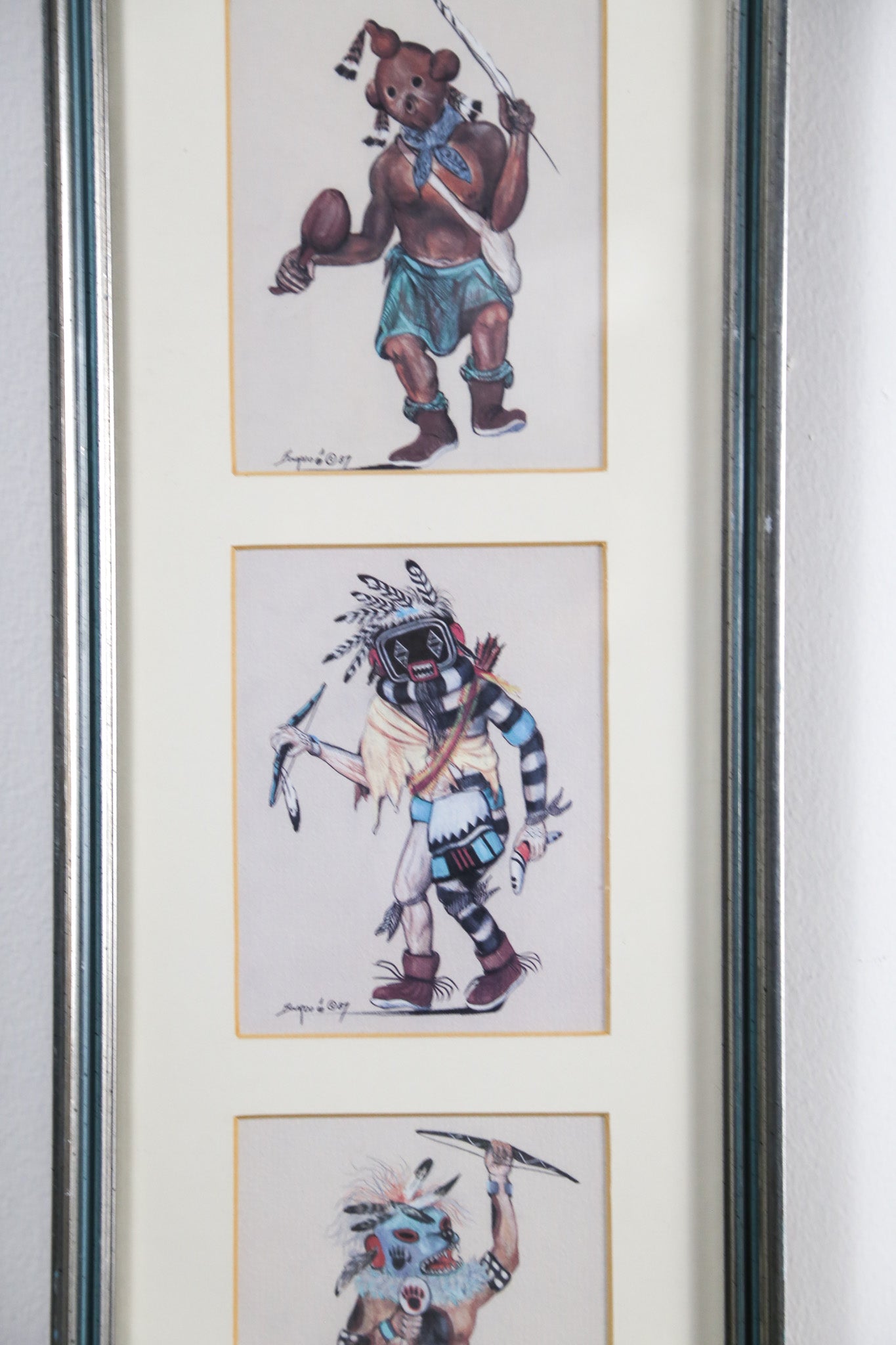 Kachina 5-Piece Wall Art / カチーナ 5連 ウォールアート