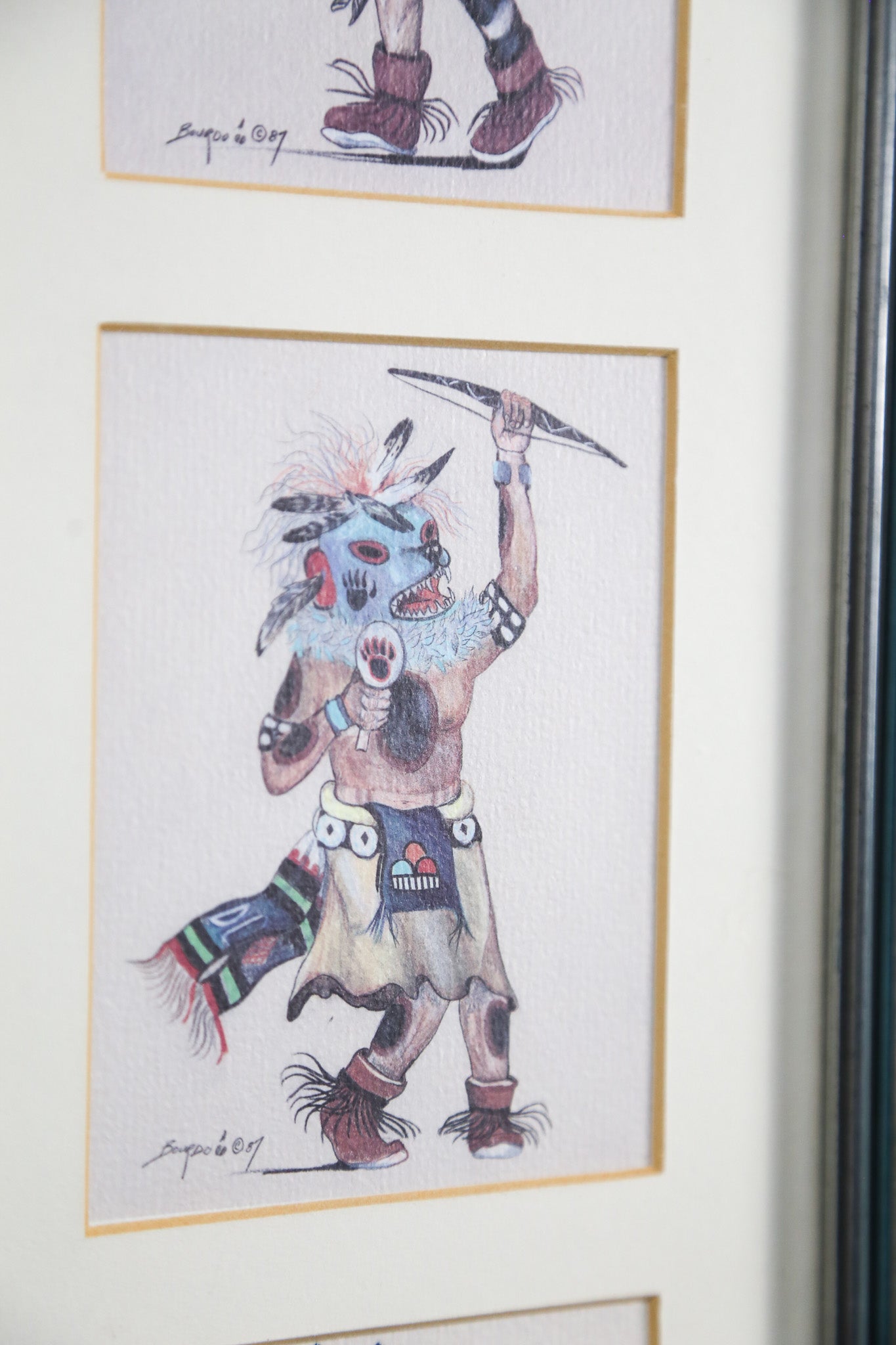 Kachina 5-Piece Wall Art / カチーナ 5連 ウォールアート