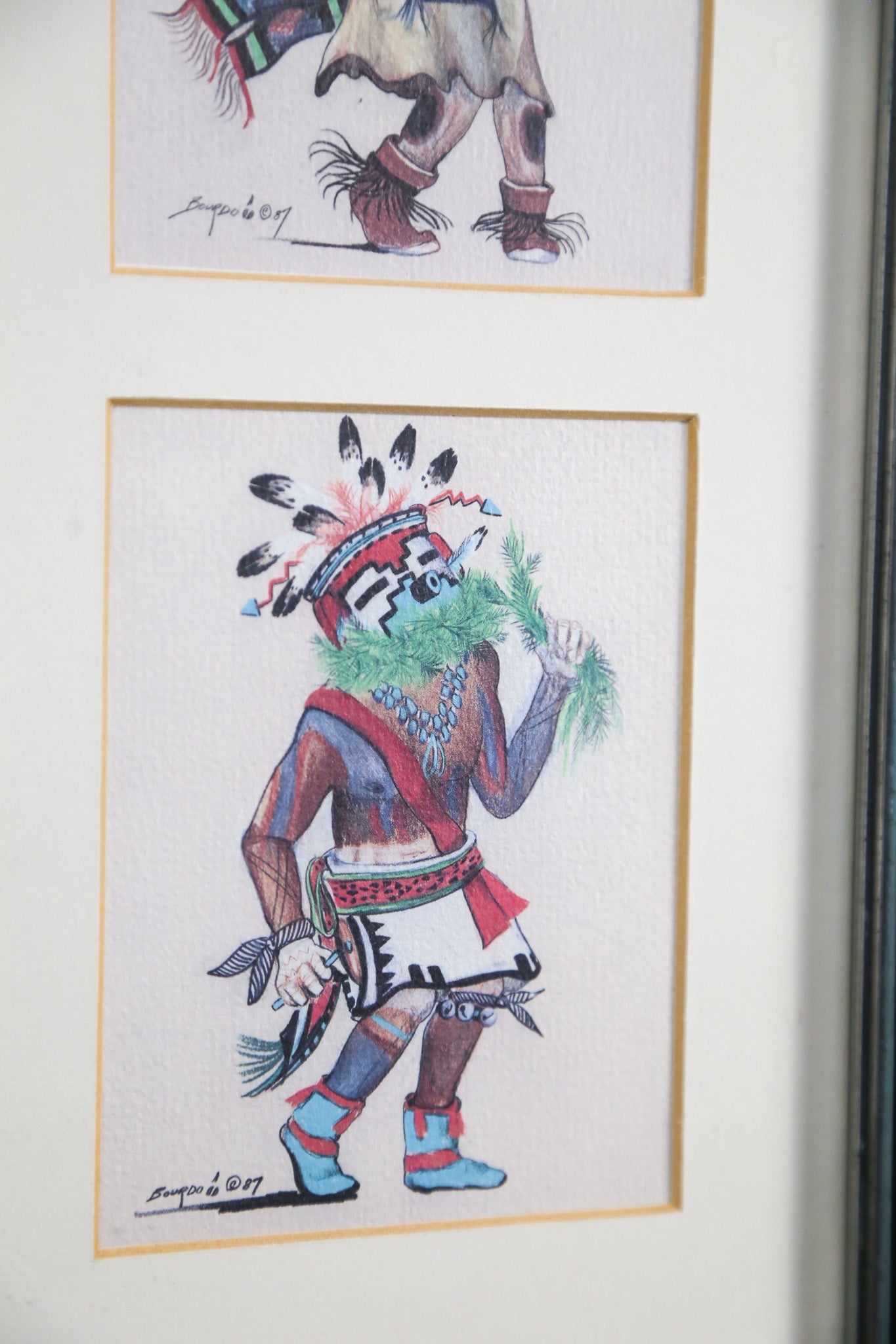 Kachina 5-Piece Wall Art / カチーナ 5連 ウォールアート