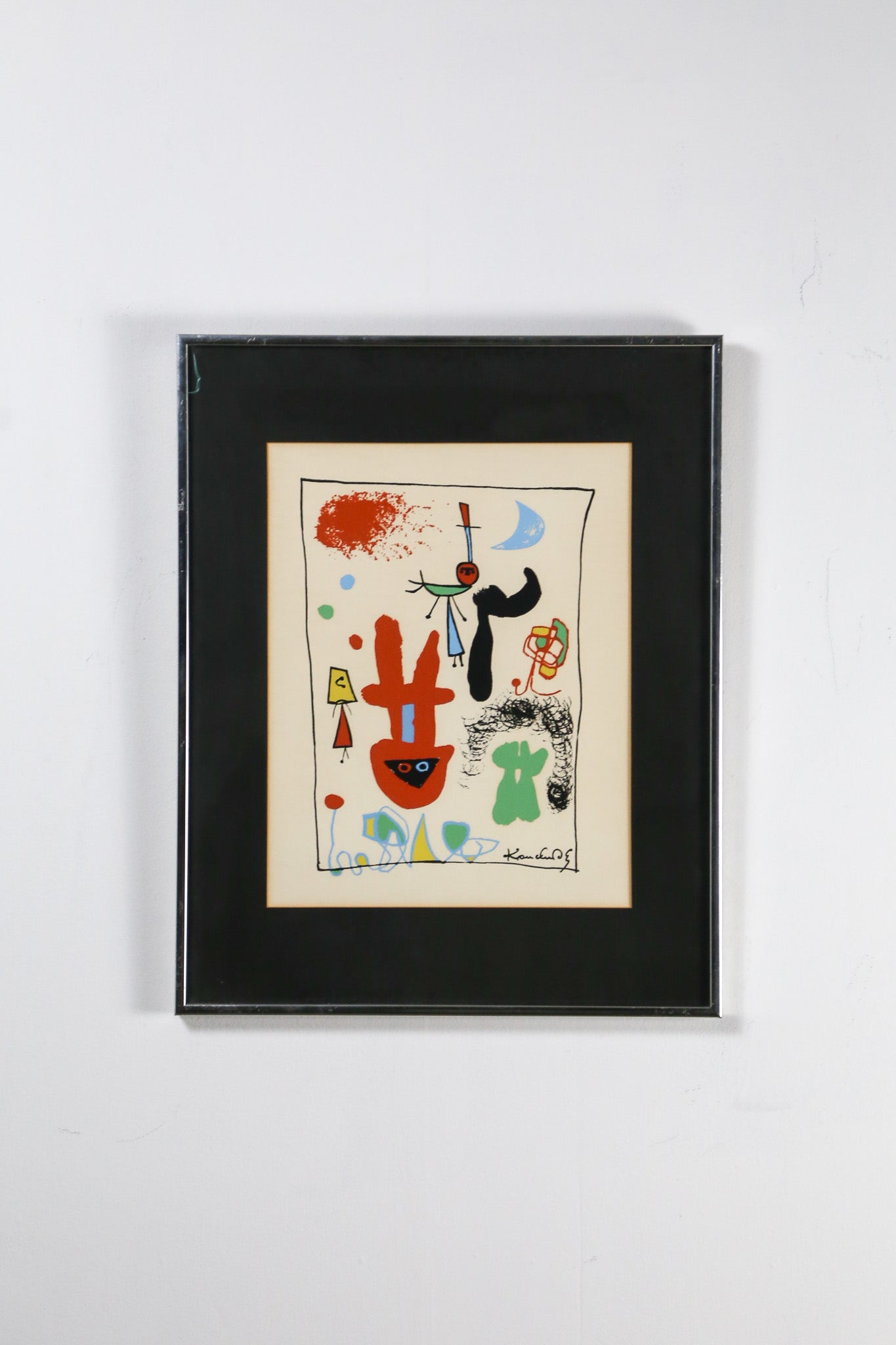 Joan Miró / Wassily Kandinsky Art Frame Set / ミロ/カンディンスキー アートフレームセット