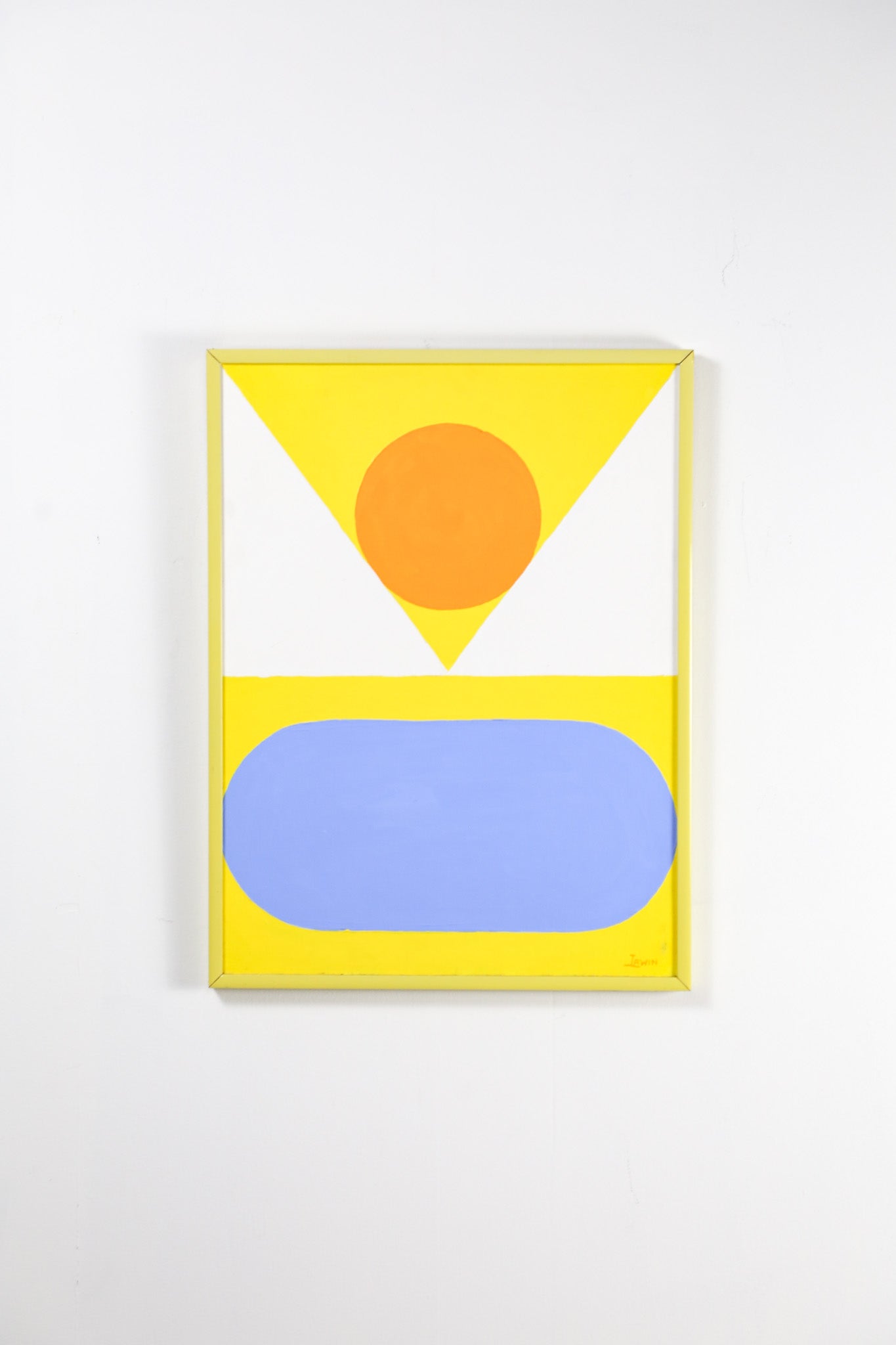 Geometric Abstract Canvas Art / キャンバス 幾何学の絵