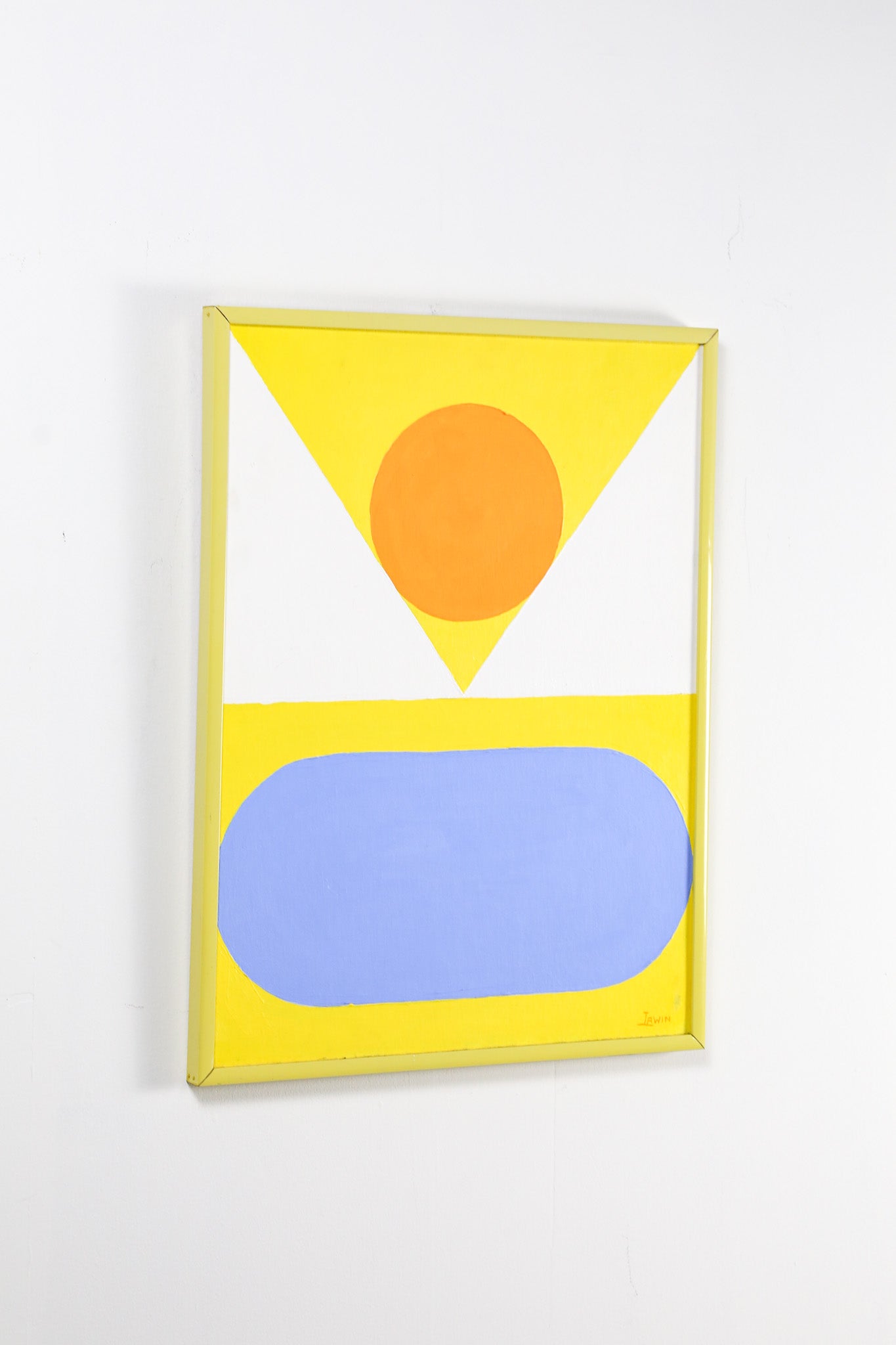 Geometric Abstract Canvas Art / キャンバス 幾何学の絵