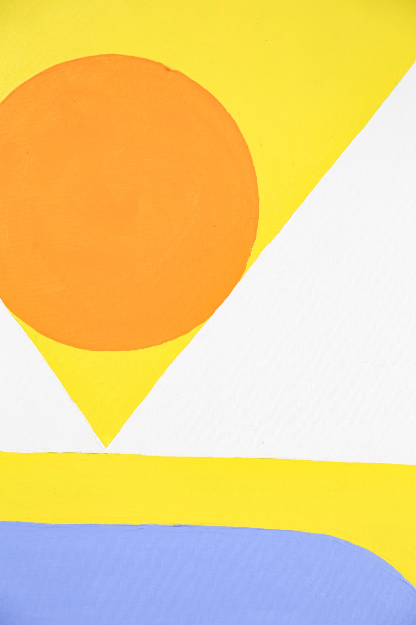 Geometric Abstract Canvas Art / キャンバス 幾何学の絵