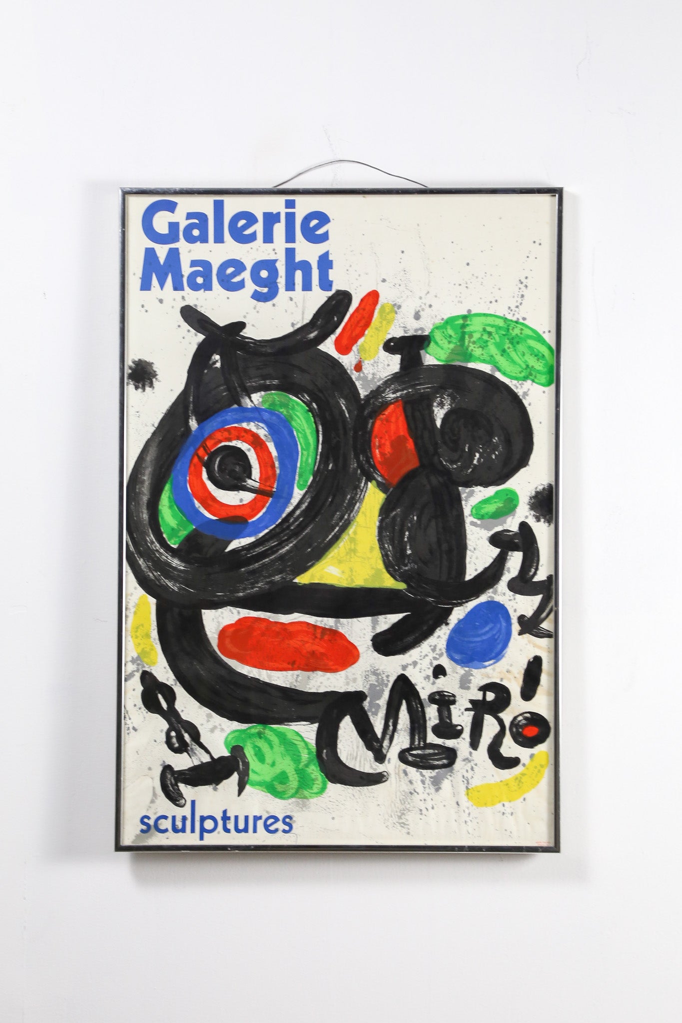 Joan Miró Exhibition Poster / ジョアン・ミロ リトグラフ ポスター