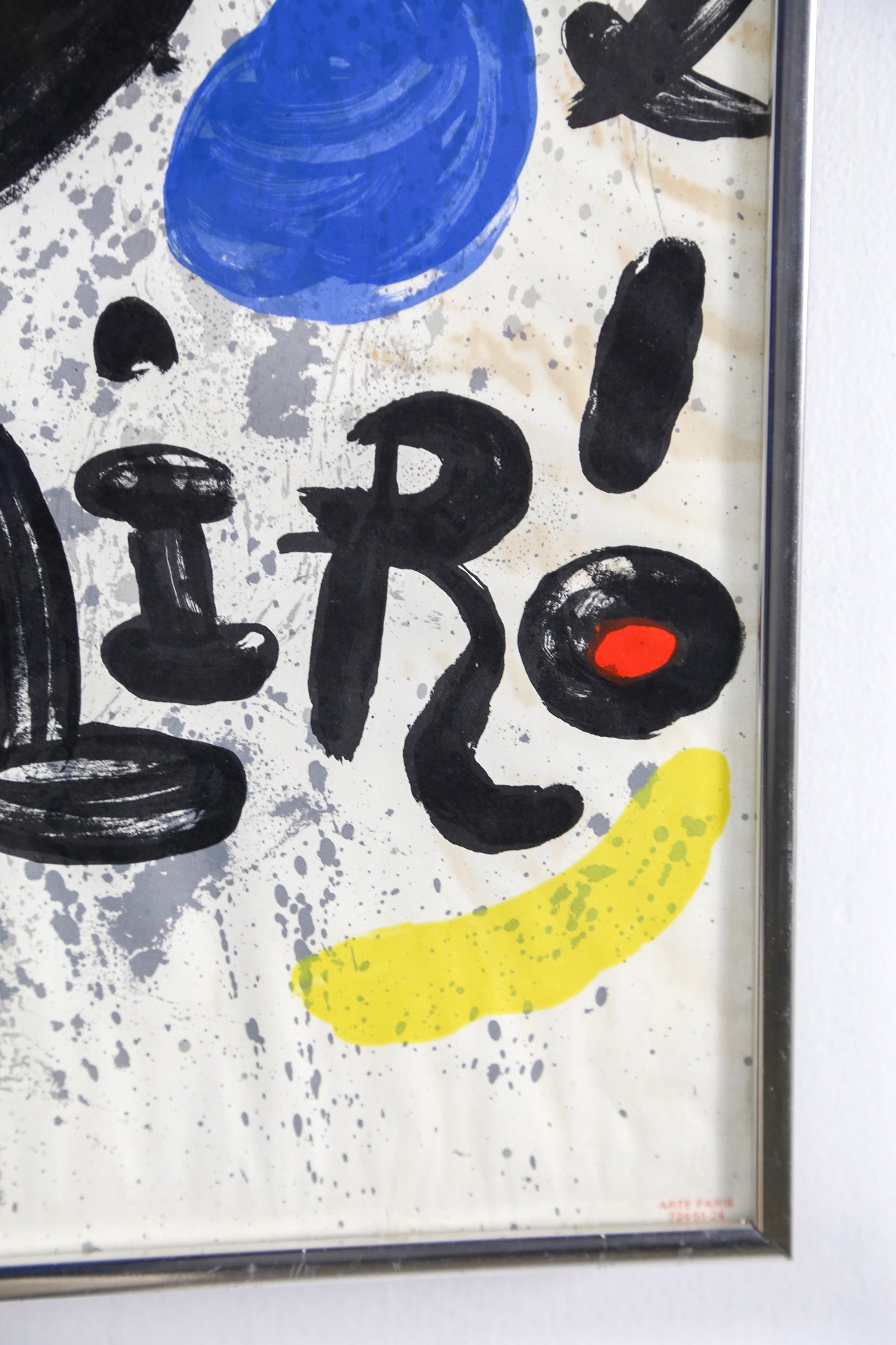 Joan Miró Exhibition Poster / ジョアン・ミロ リトグラフ ポスター