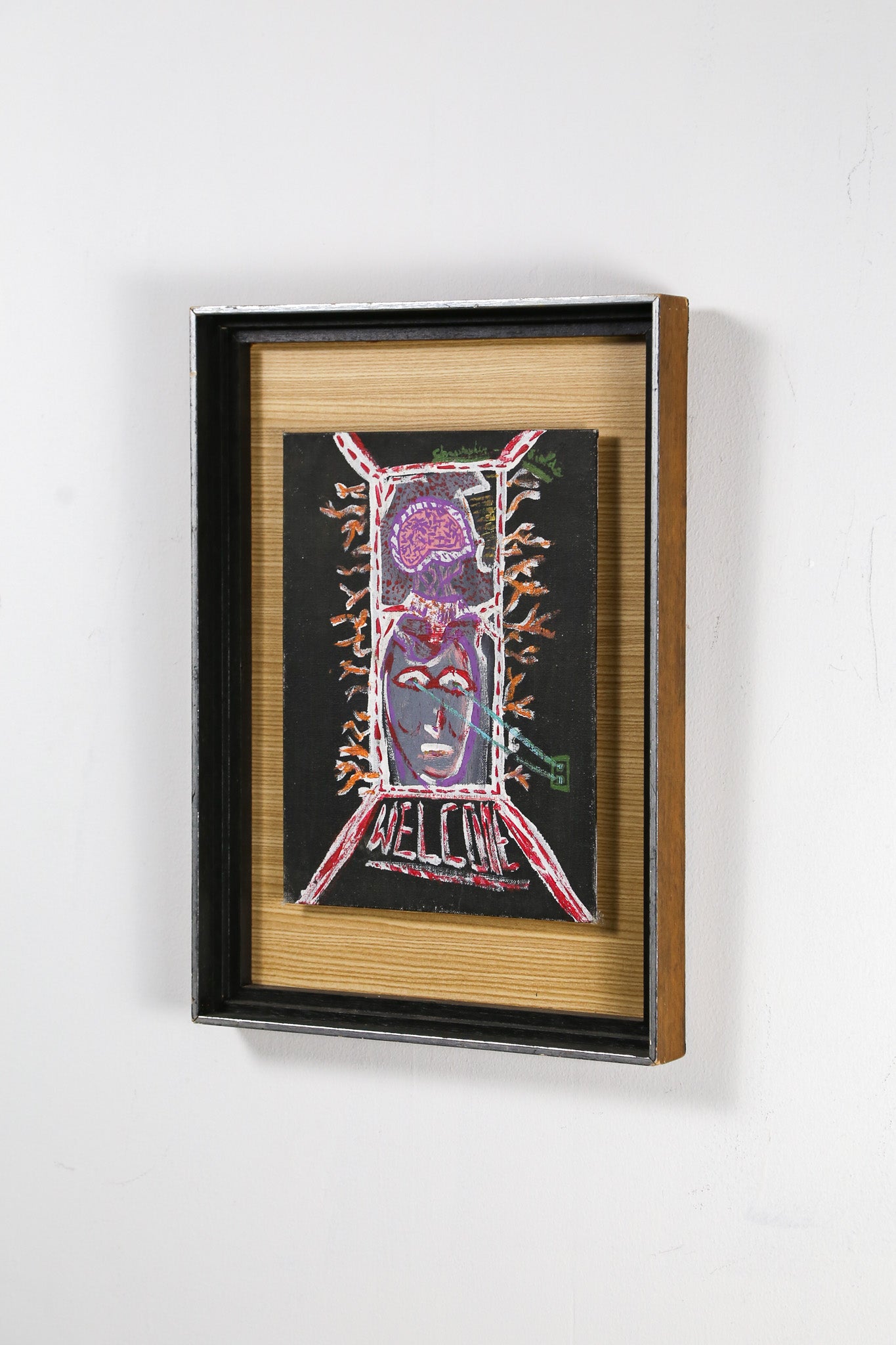 Mixed Media Art "WELCOME" / ミクストメディア アート "WELCOME